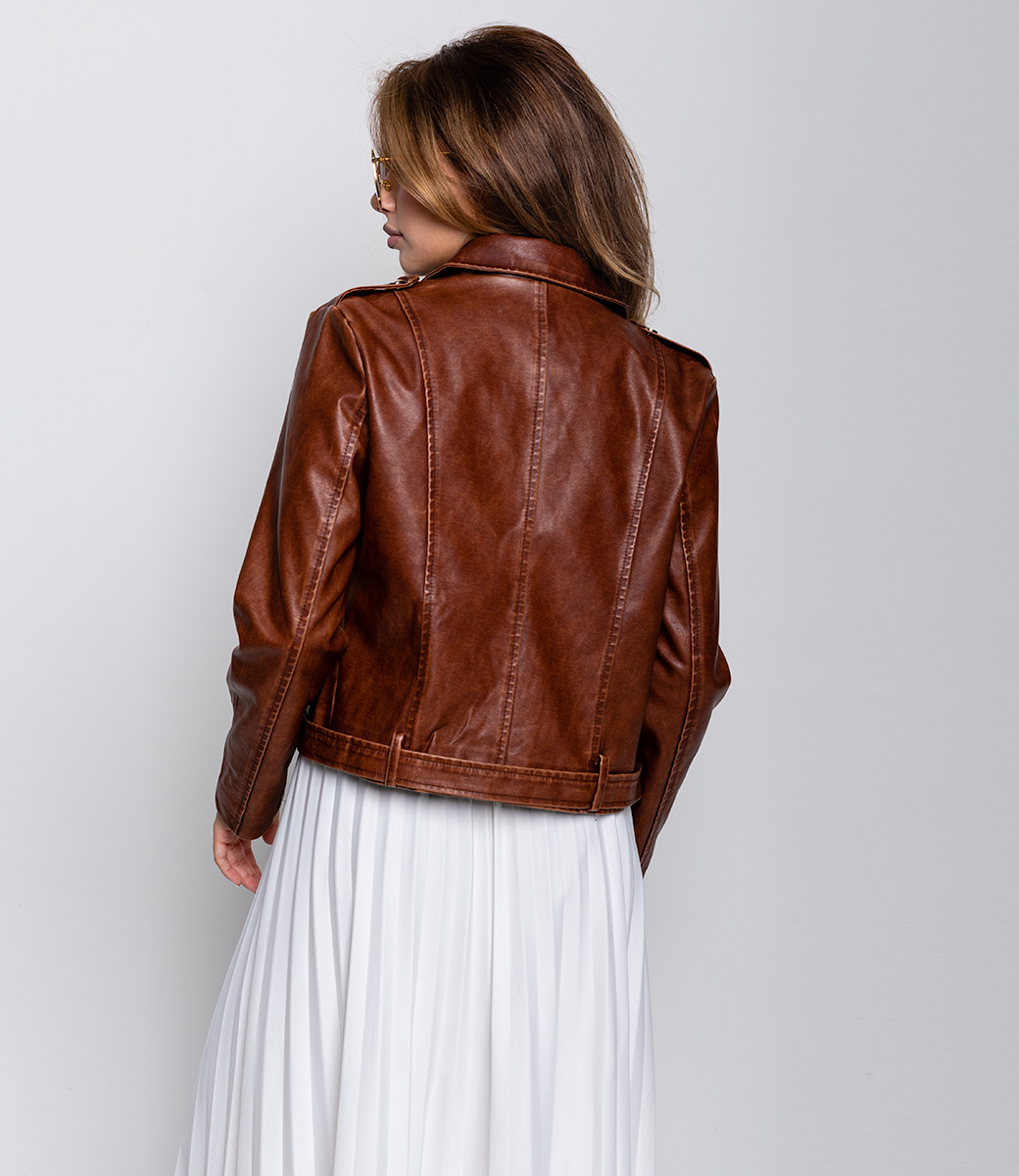 Куртка #КТ2028 (2), коричневый - фото 4