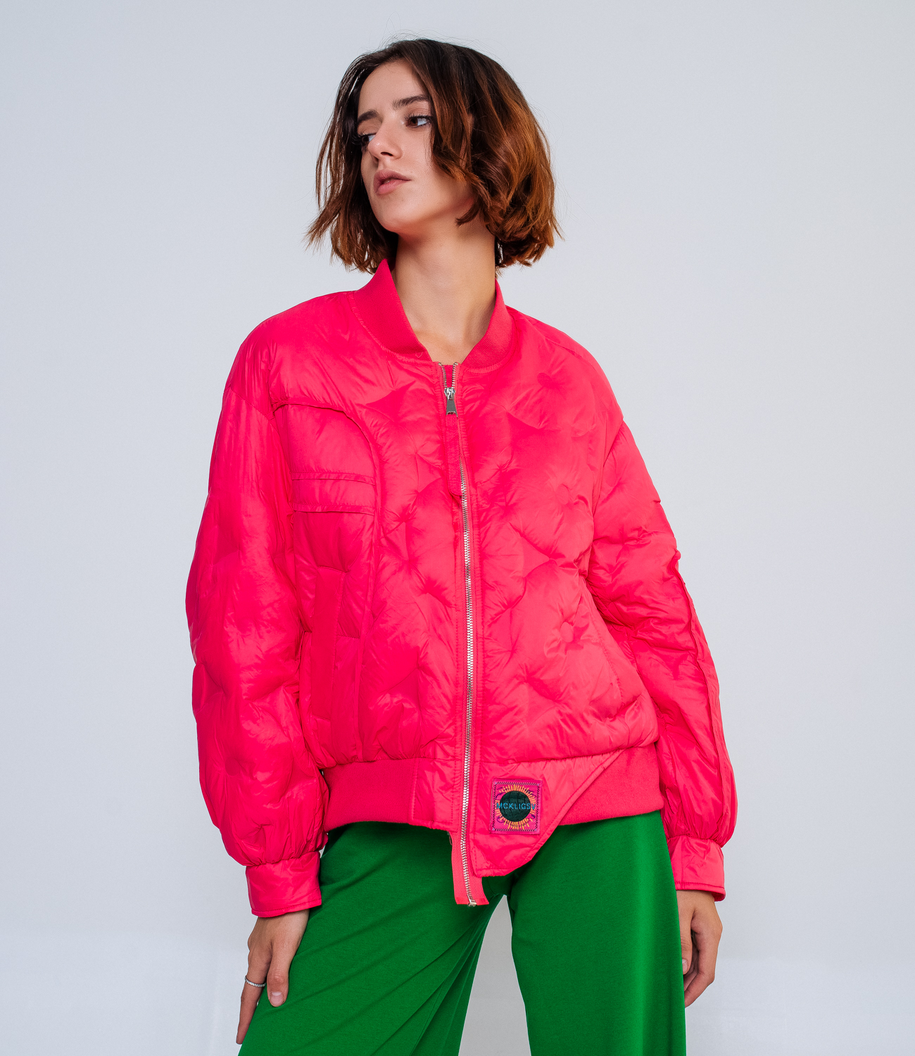 Куртка #КТ16891, розовый - фото 2