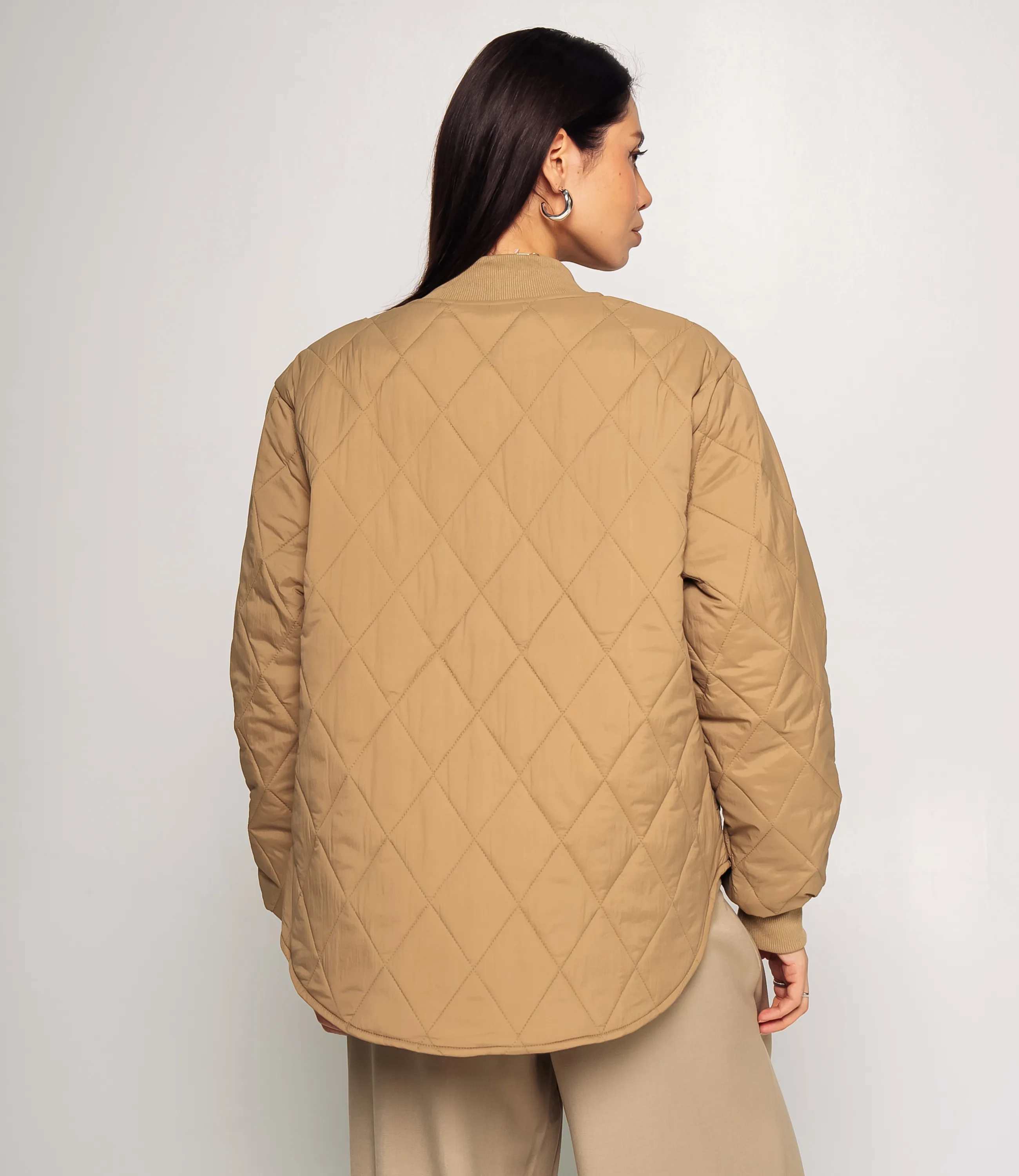 Куртка #КТ733, песочный - фото 3