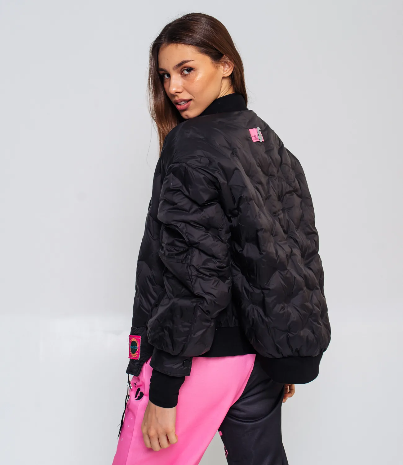 Куртка #КТ1689 (1), чёрный - фото 2