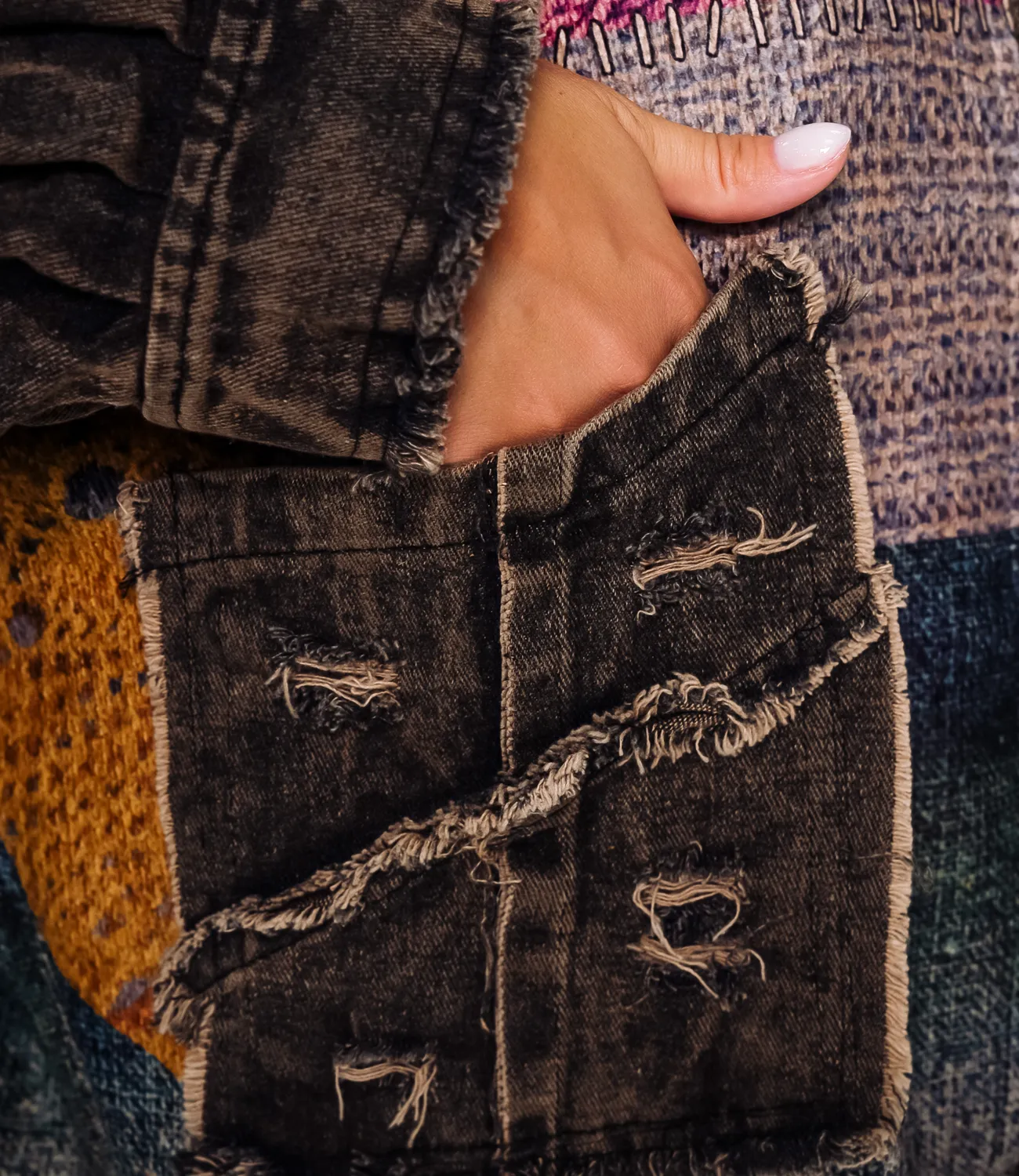 Куртка #КТ6001 (5), мультиколор - фото 5