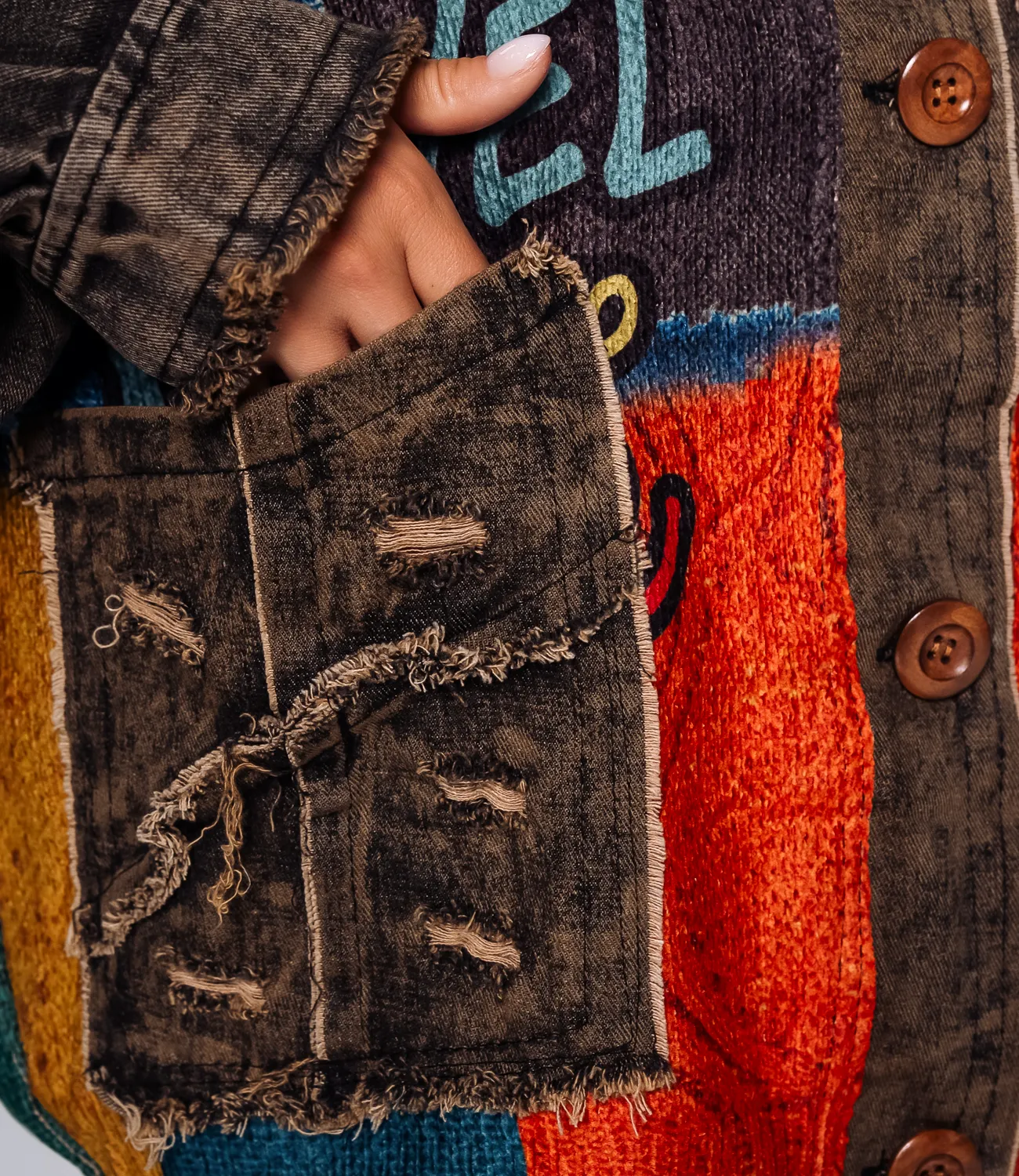 Куртка #КТ6004, мультиколор - фото 5