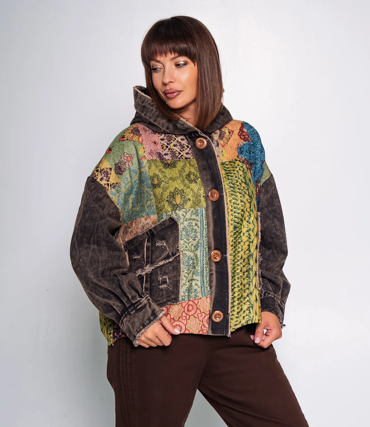 Куртка #КТ6003 (2), мультиколор - фото 2