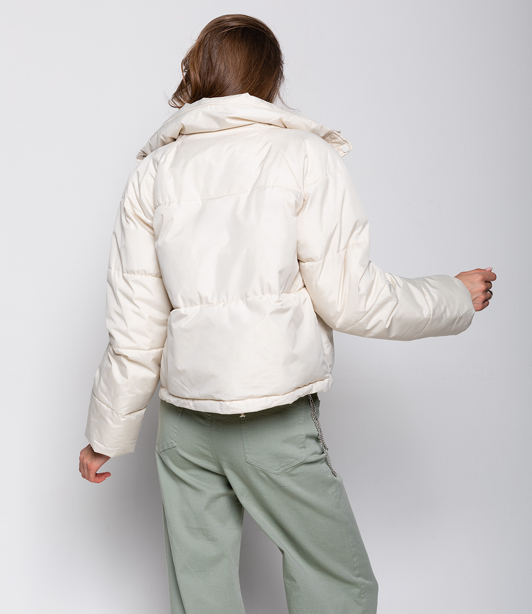 Куртка #КТ8002 (2), светло-бежевый - фото 4