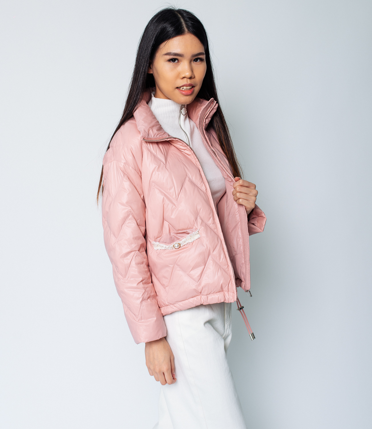 Куртка #КТ2159, розовый - фото 4
