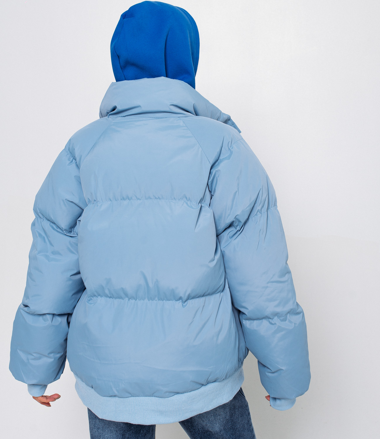 Куртка #КТ65011, голубой - фото 3