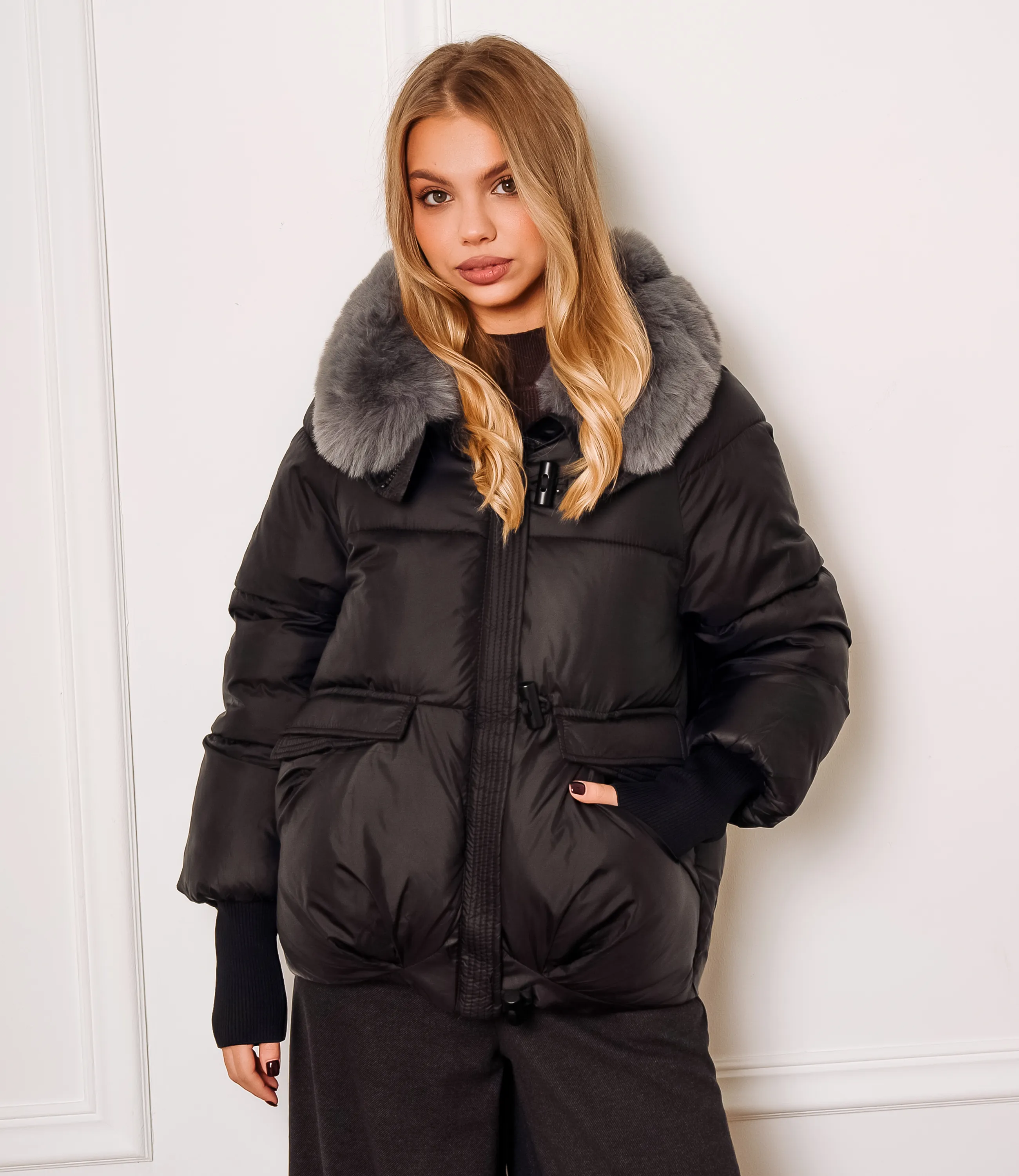 Куртка #КТ8805 (8), чёрный - фото 1