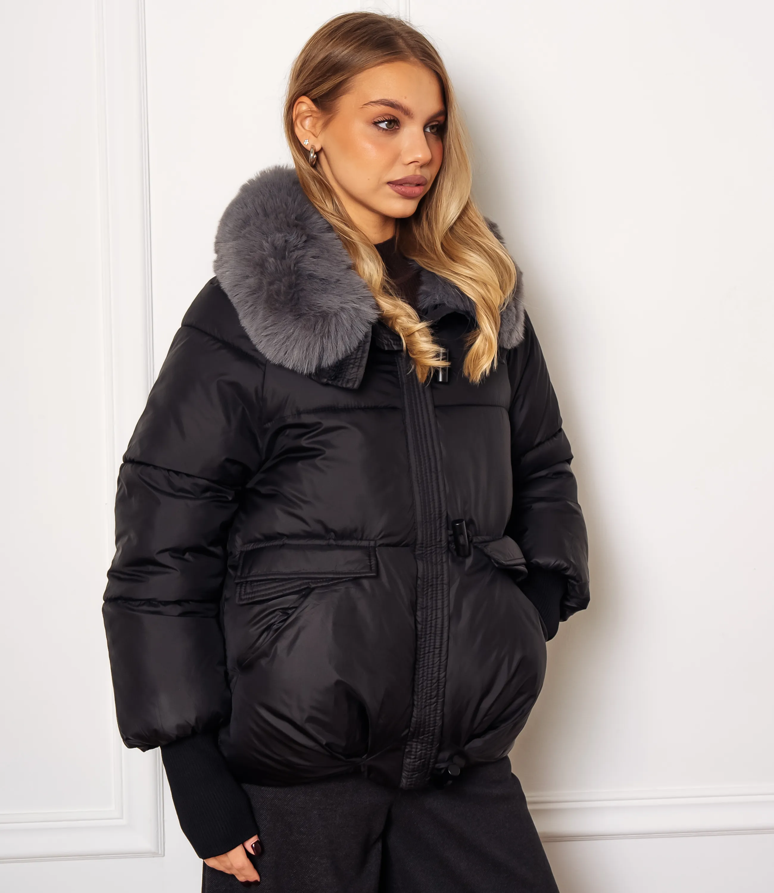 Куртка #КТ8805 (8), чёрный - фото 2