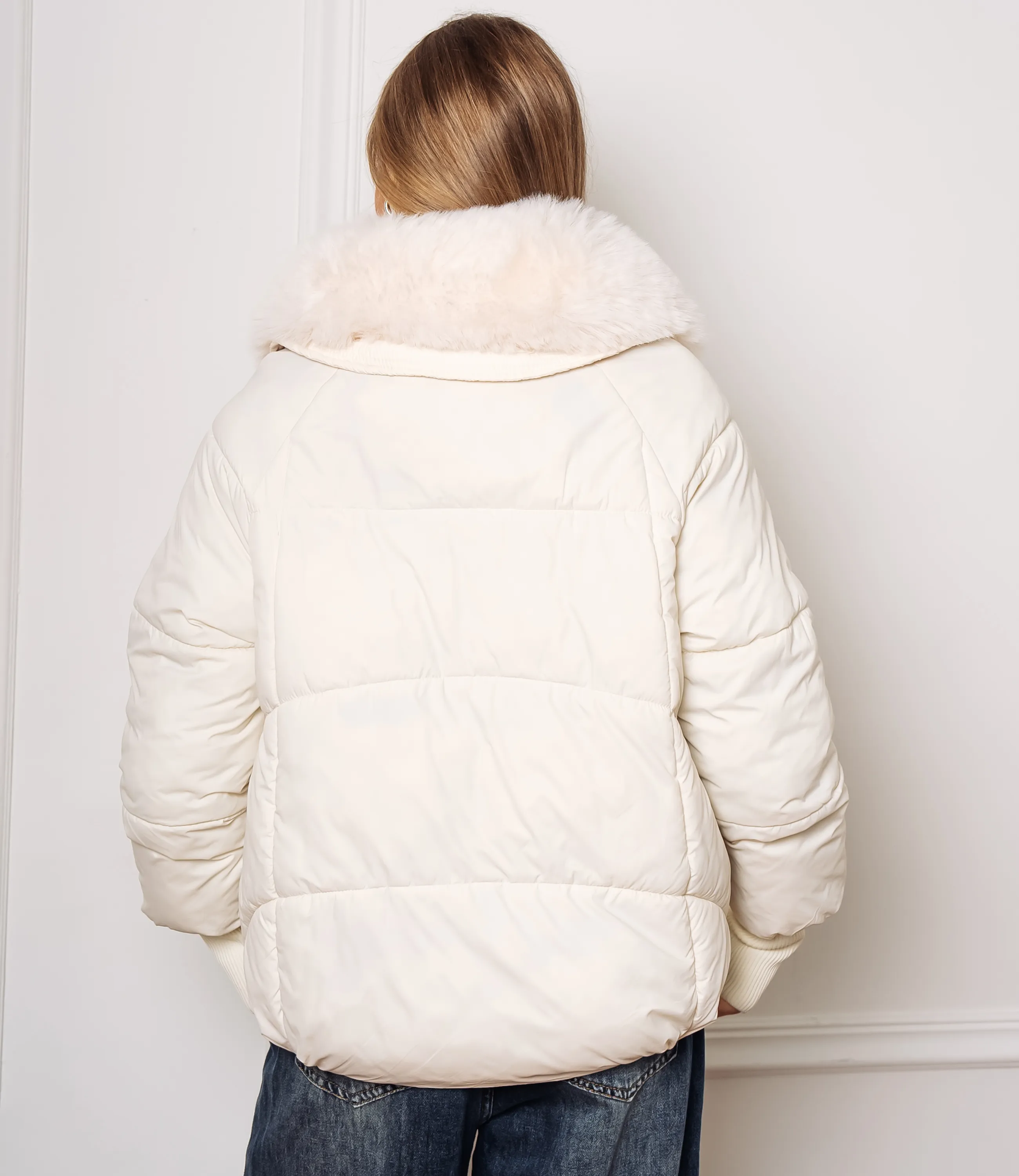 Куртка #КТ8805 (8), молочный - фото 3