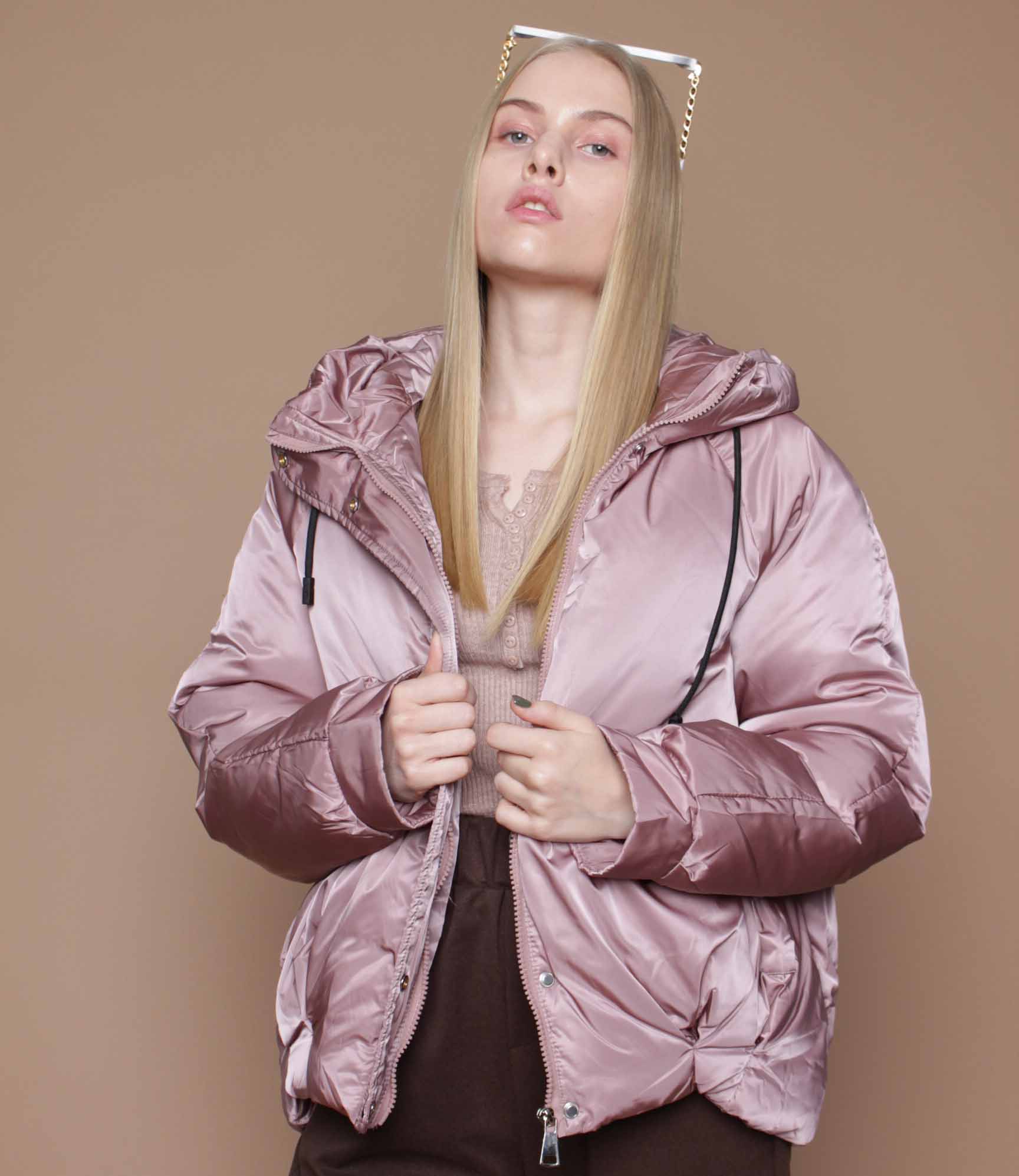 Куртка #9956, розовый