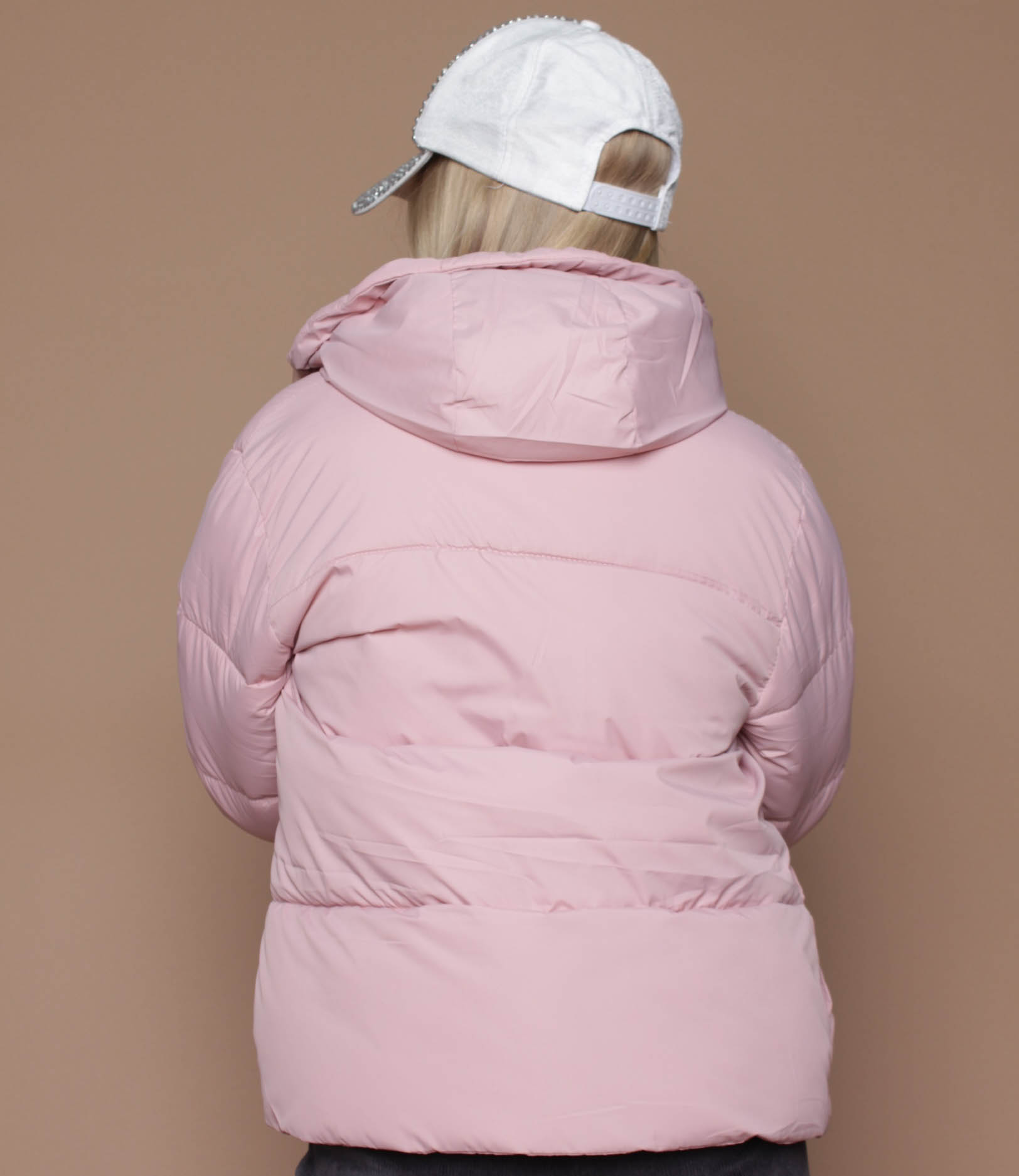 Куртка #8161, розовый - фото 4