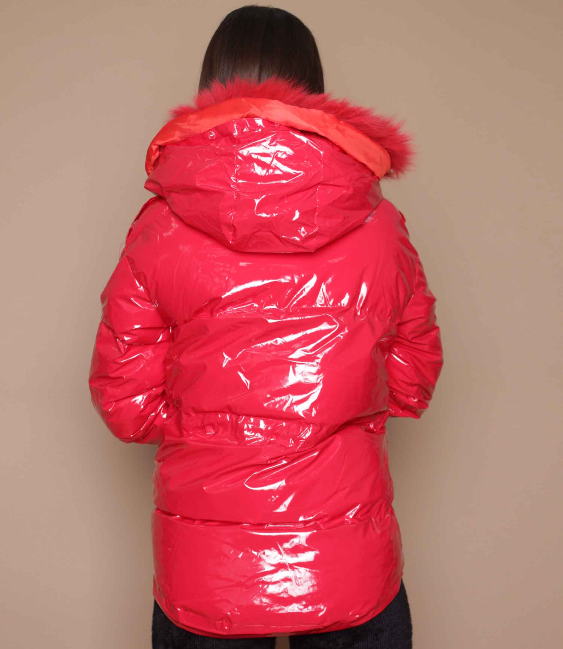 Куртка #036*, красный - фото 4