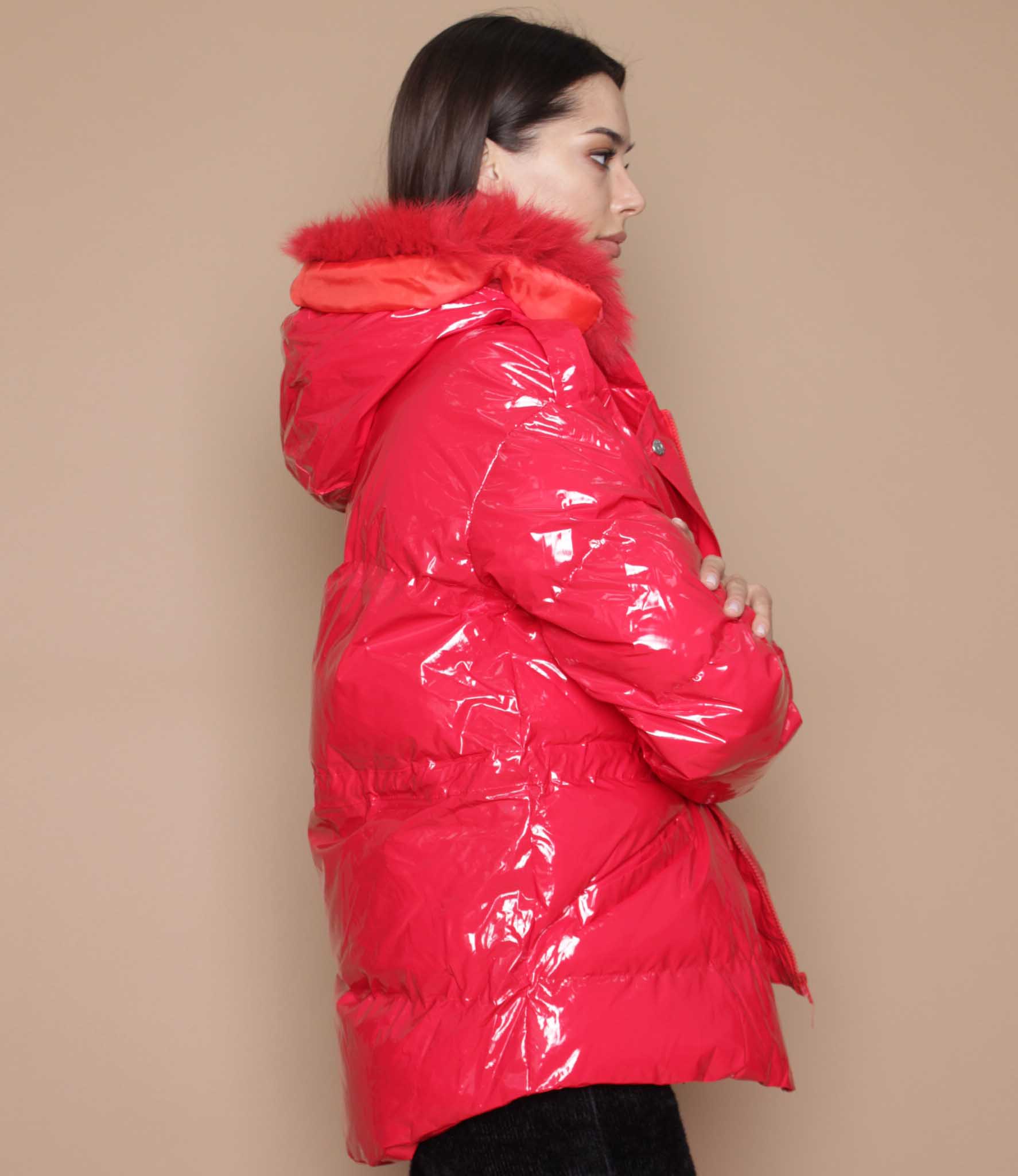 Куртка #036*, красный - фото 5