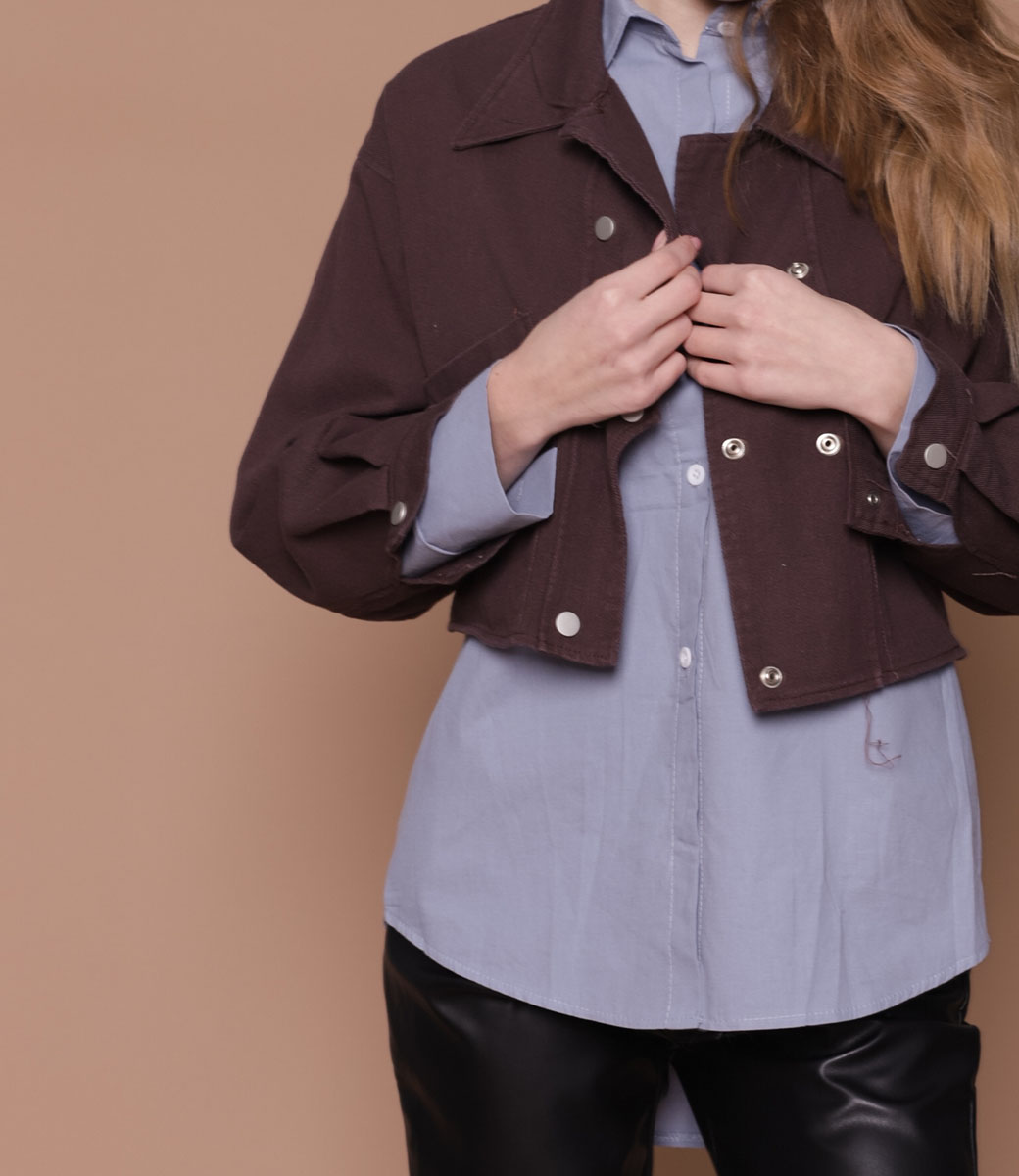 Куртка  #3717, коричневый - фото 5