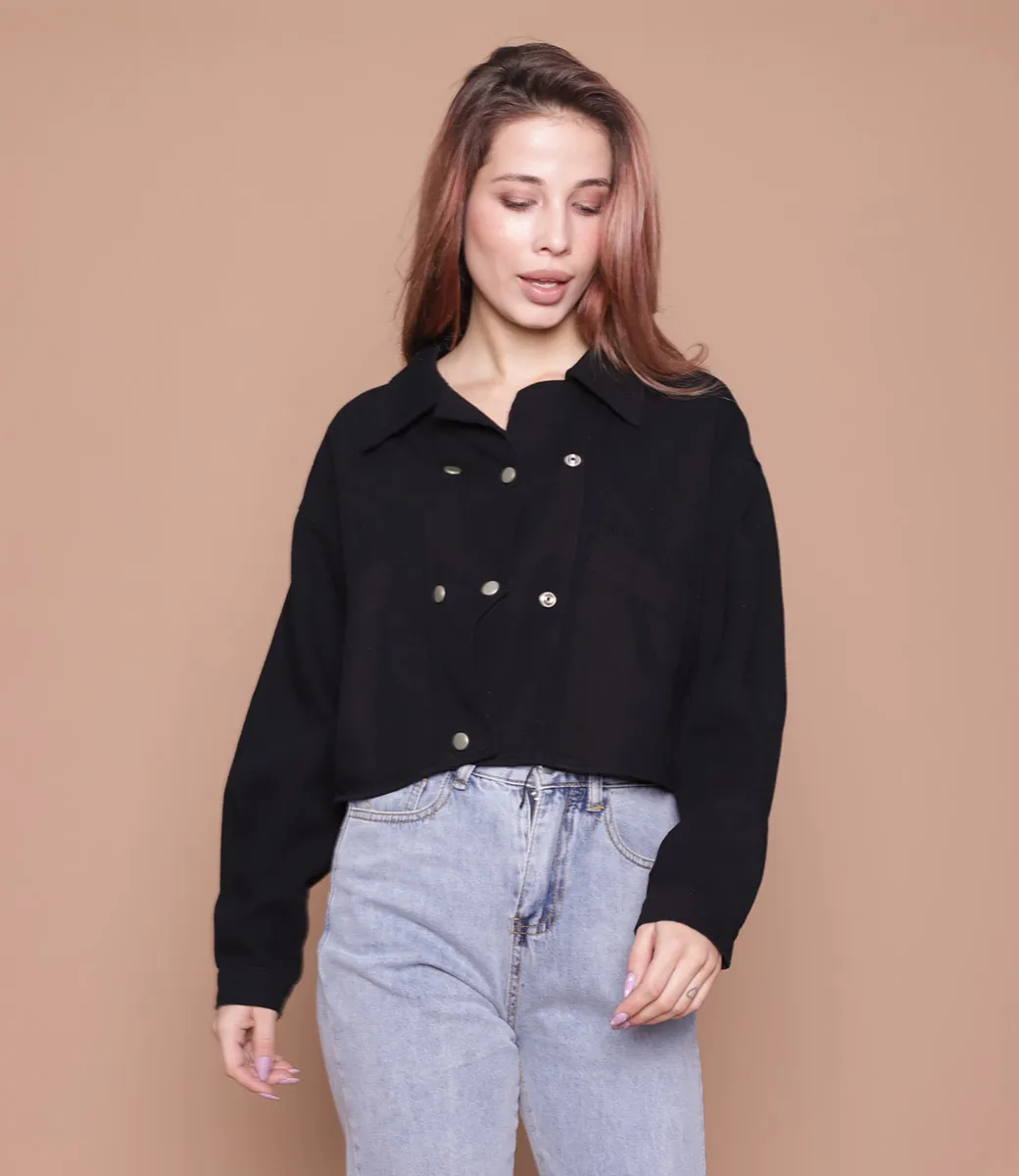 Куртка #3717, чёрный - фото 1
