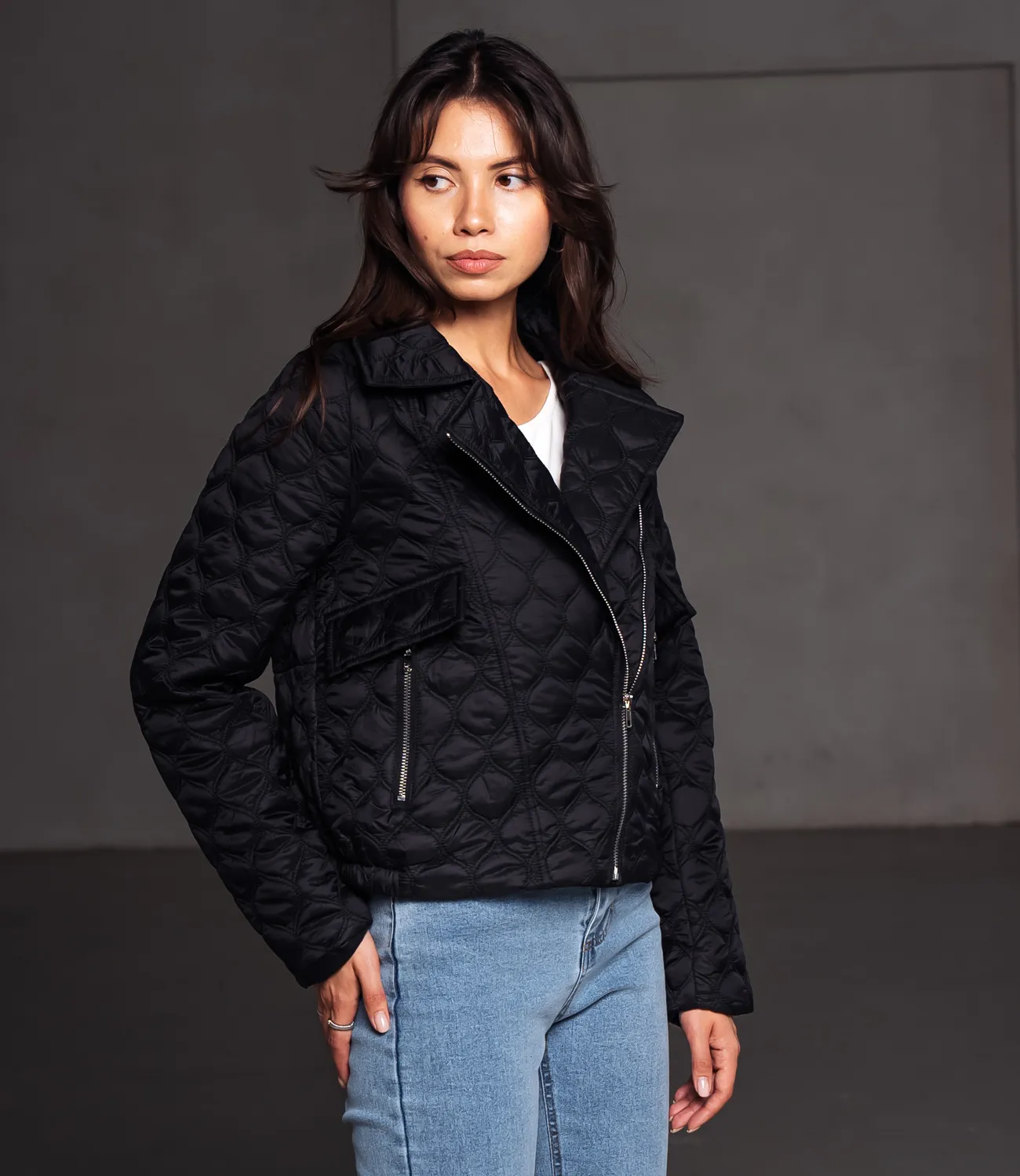 Куртка #КТ8801 (8), чёрный - фото 2