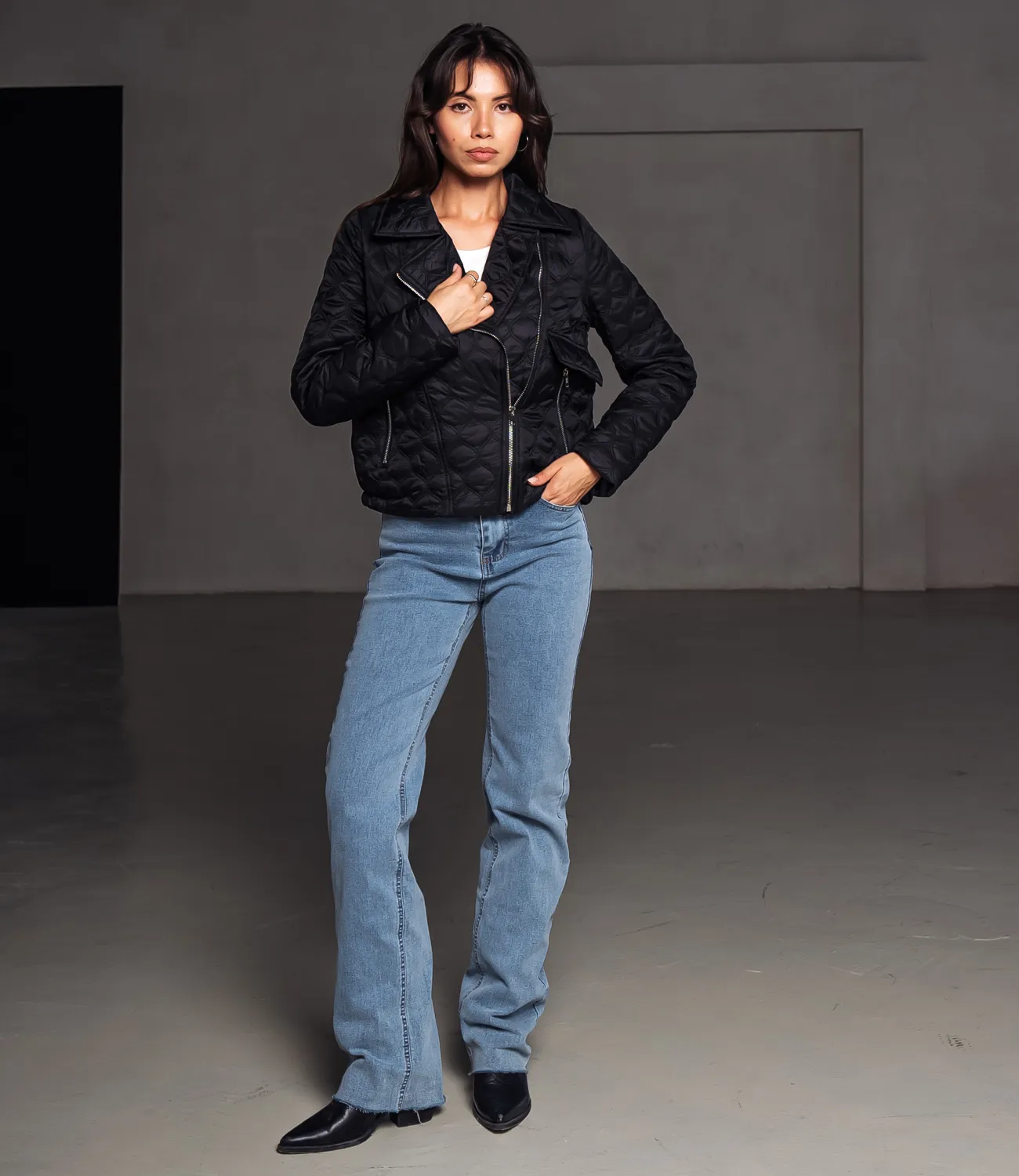 Куртка #КТ8801 (8), чёрный - фото 4