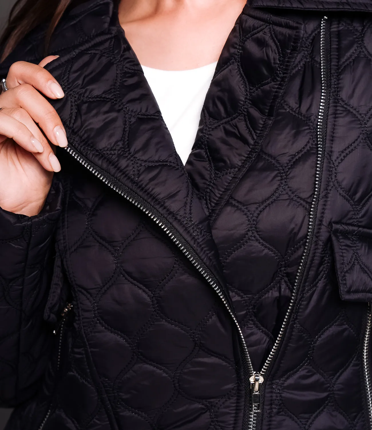 Куртка #КТ8801 (8), чёрный - фото 5