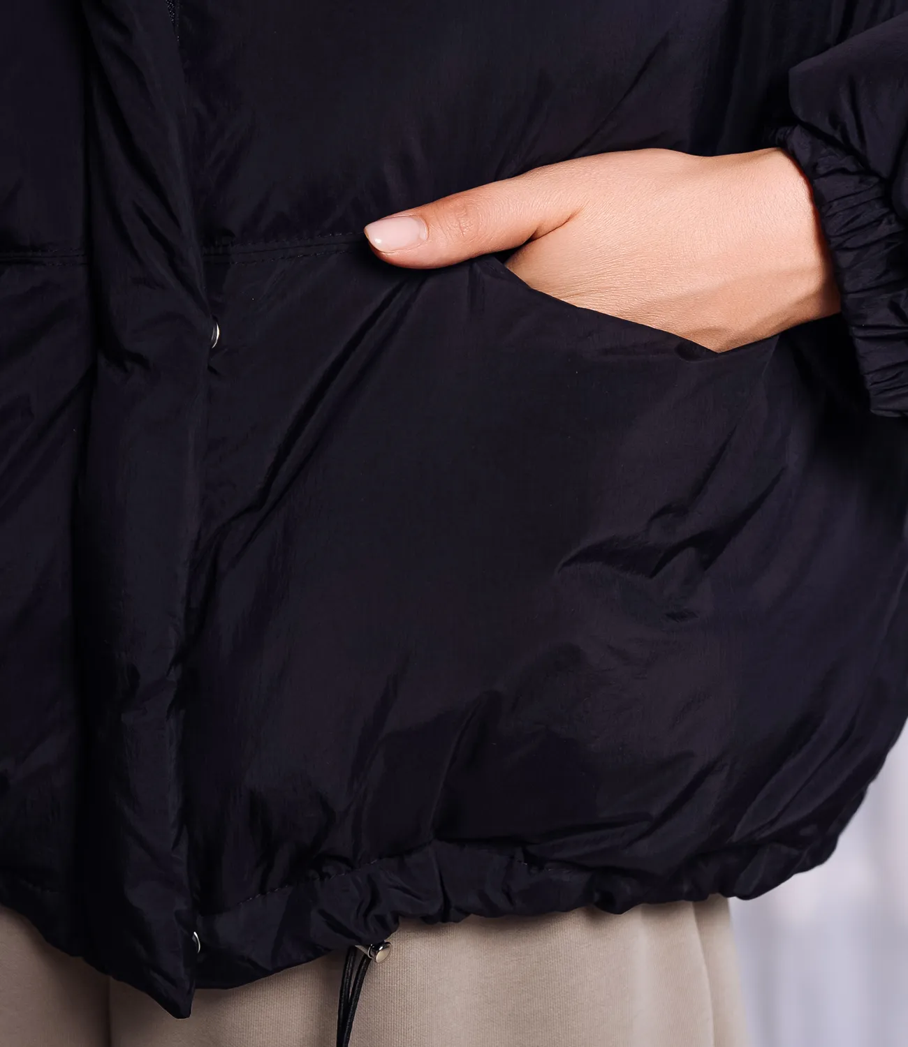 Куртка #КТ812 (6), чёрный - фото 5