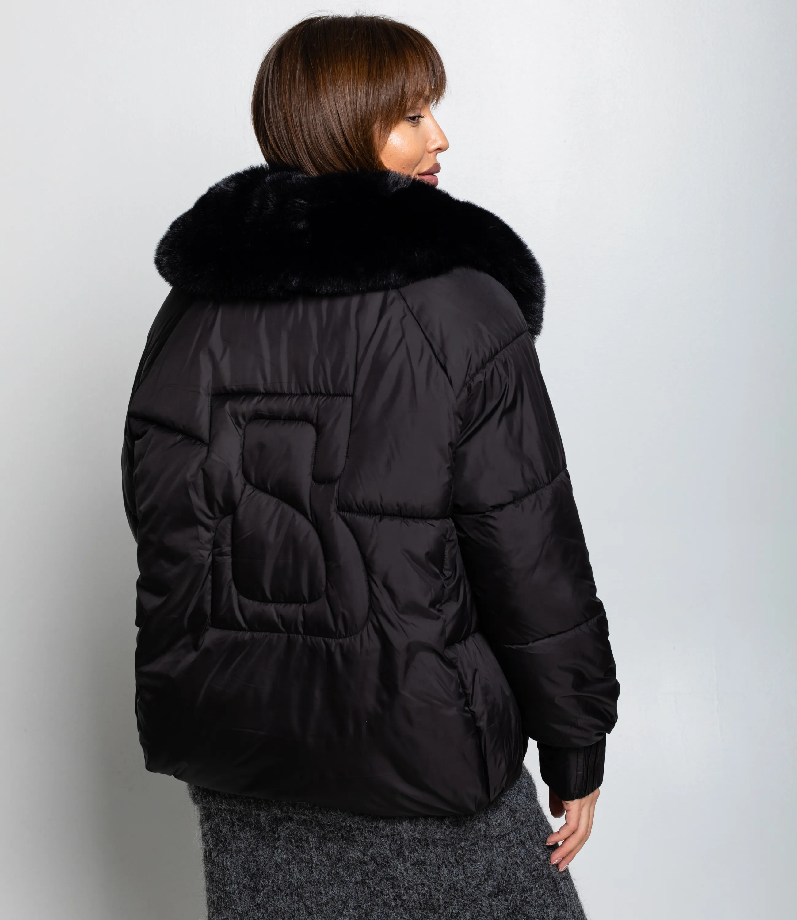 Куртка #КТ8802 (7), чёрный - фото 3