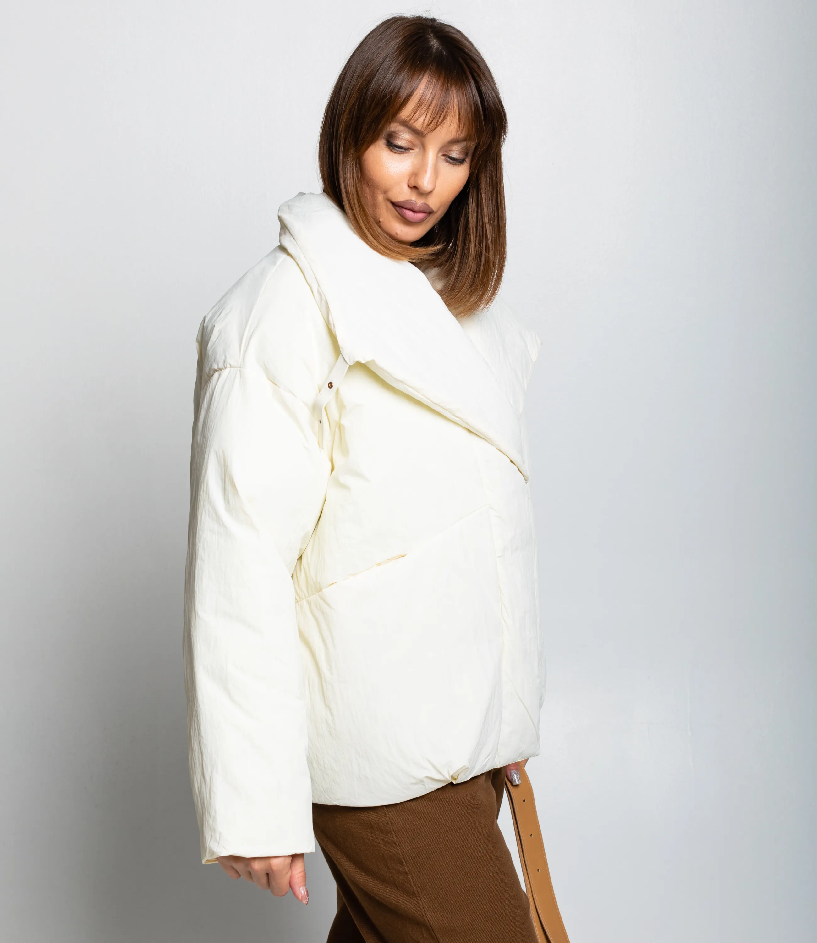 Куртка #КТ8601 (2), молочный - фото 2