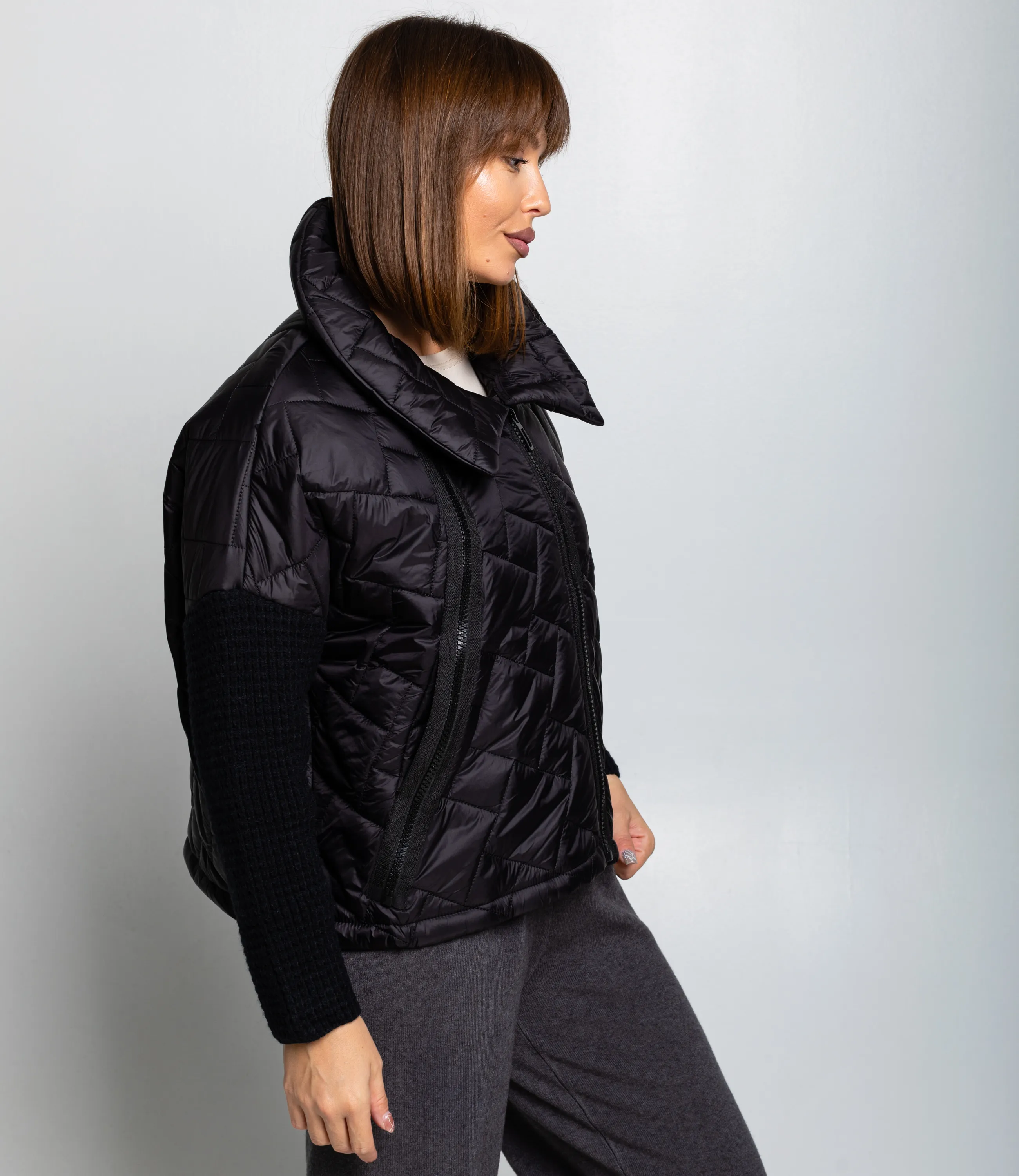 Куртка #КТ01 (13), чёрный - фото 2