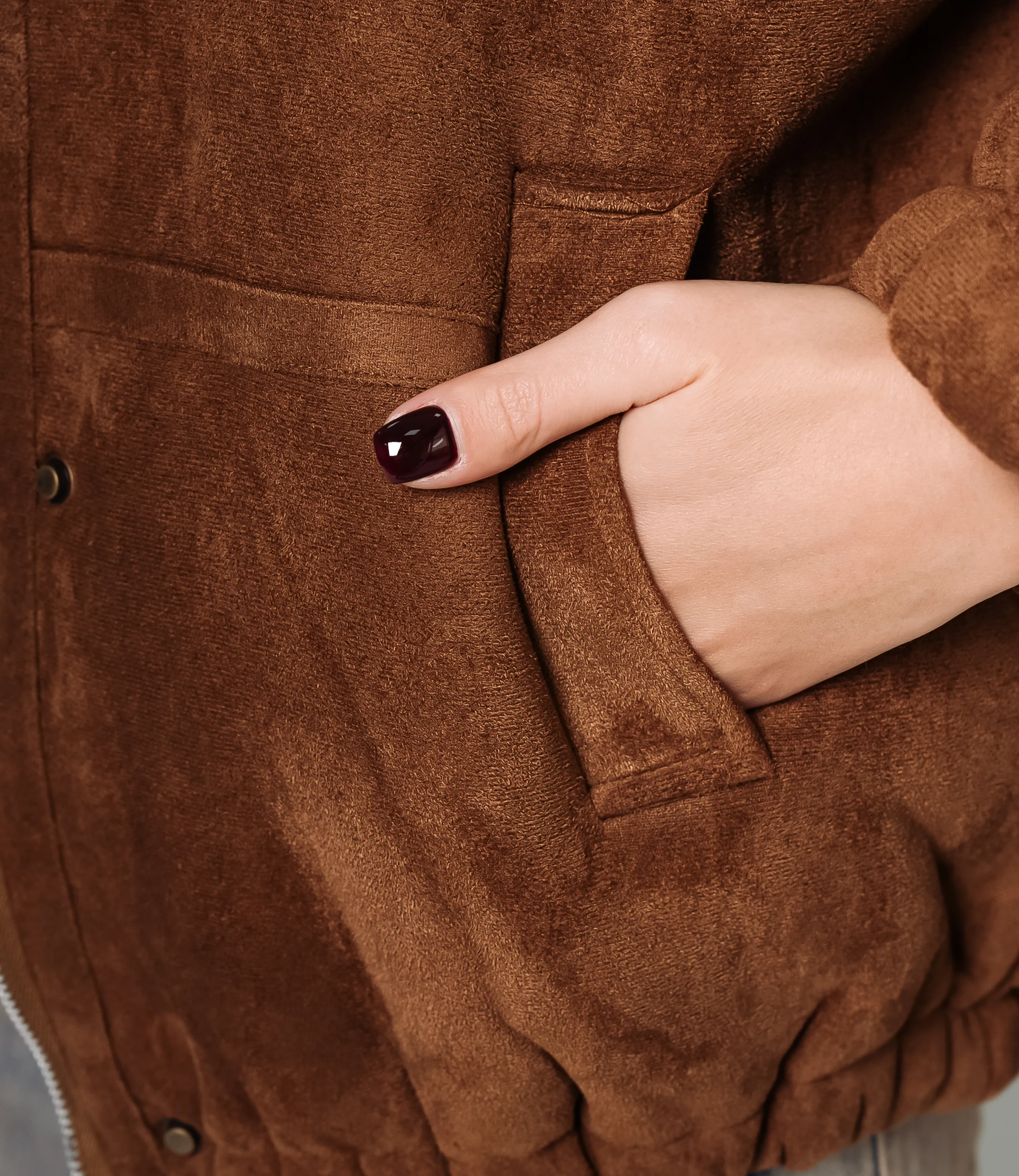 Дублёнка #КТ2232 (3), коричневый - фото 5