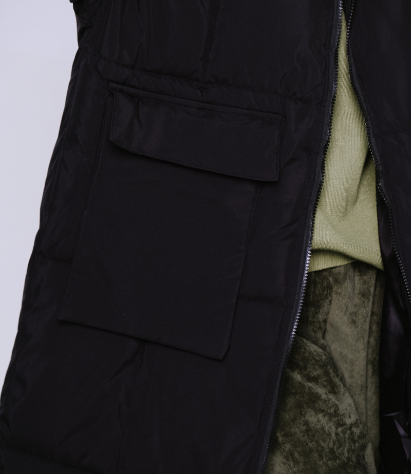 Пальто #КТ2001 (2), чёрный - фото 5