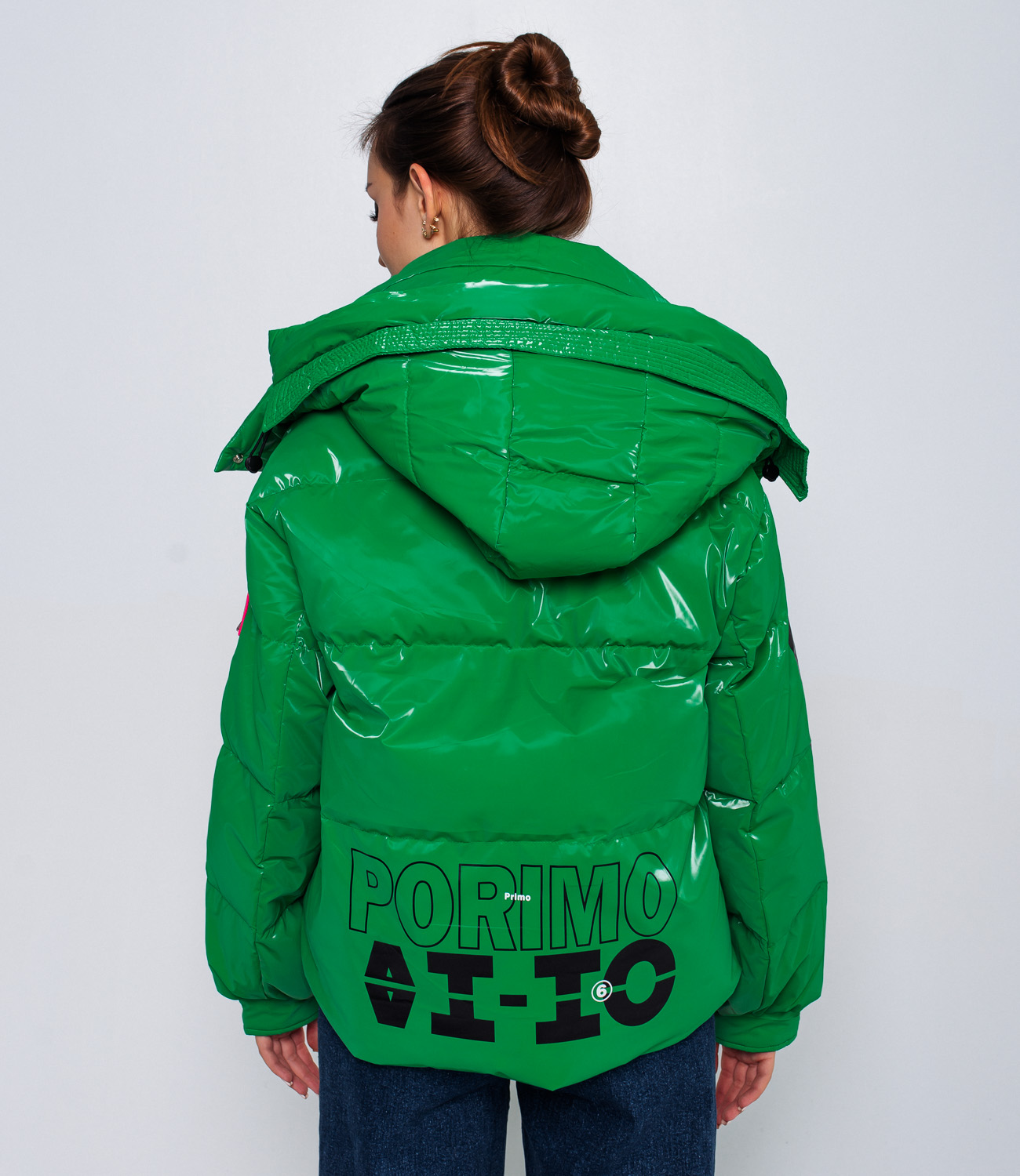 Куртка #КТ6133, зелёный - фото 3