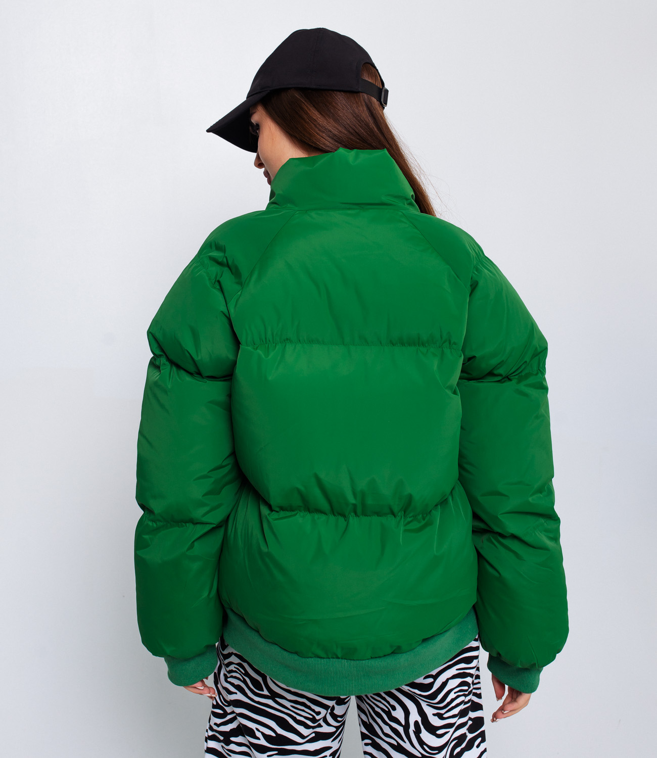 Куртка #КТ65011, зелёный - фото 3