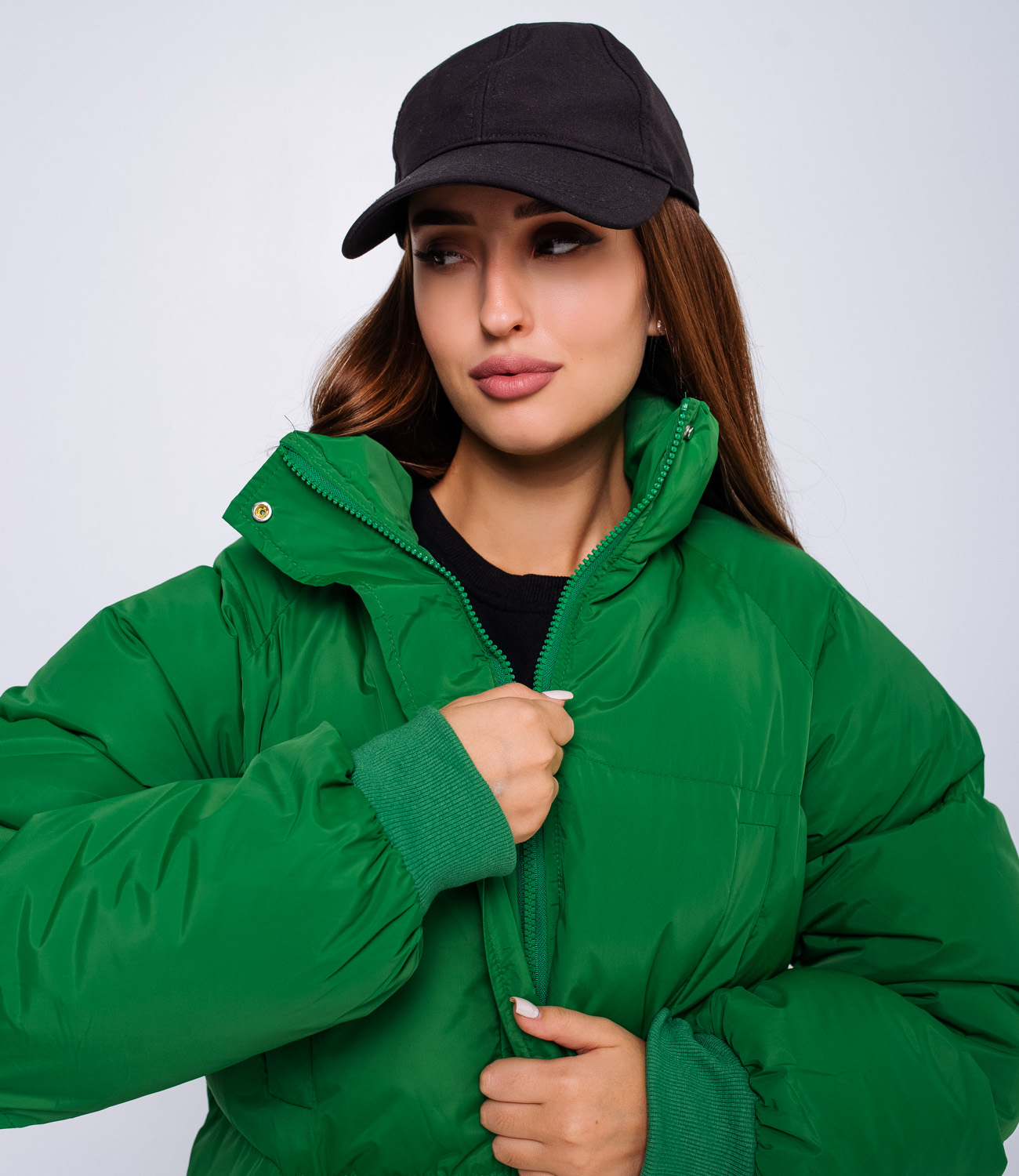 Куртка #КТ65011, зелёный - фото 5