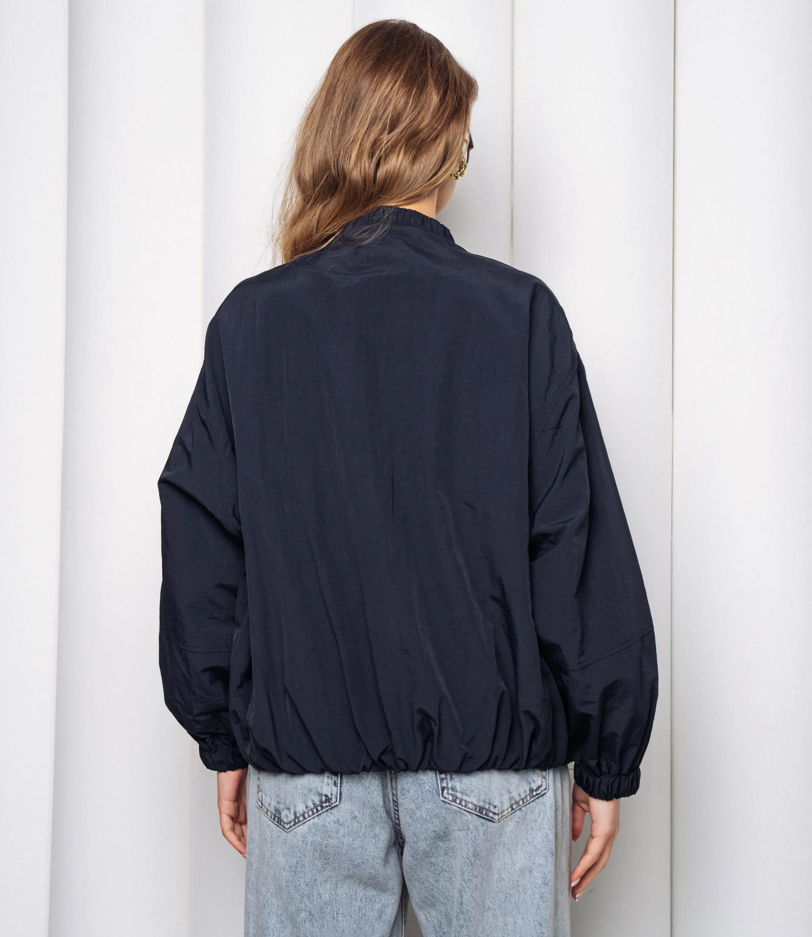 Бомбер #КТ8330 (3), тёмно-синий - фото 3