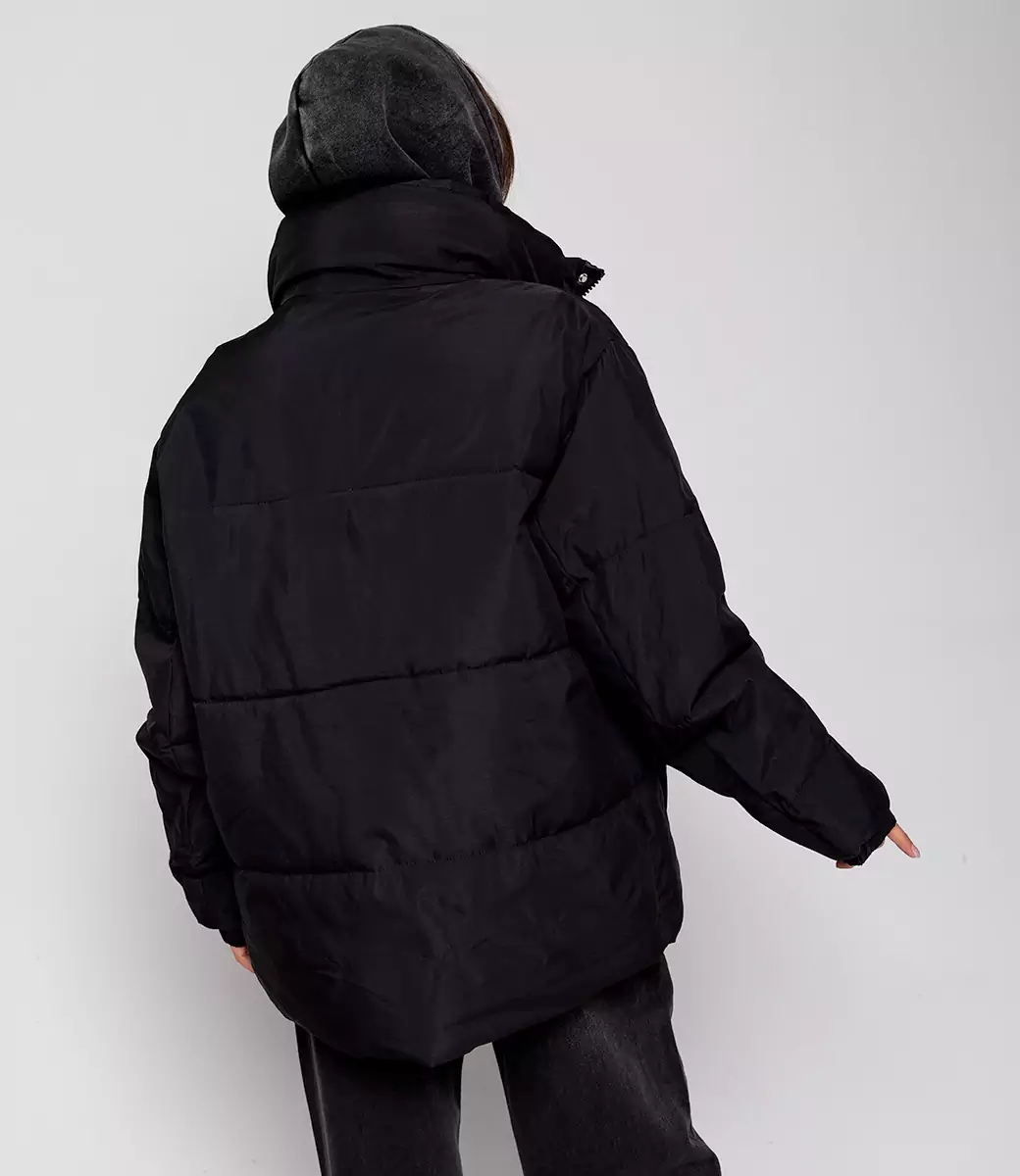 Куртка #КТ07 (1), чёрный - фото 4