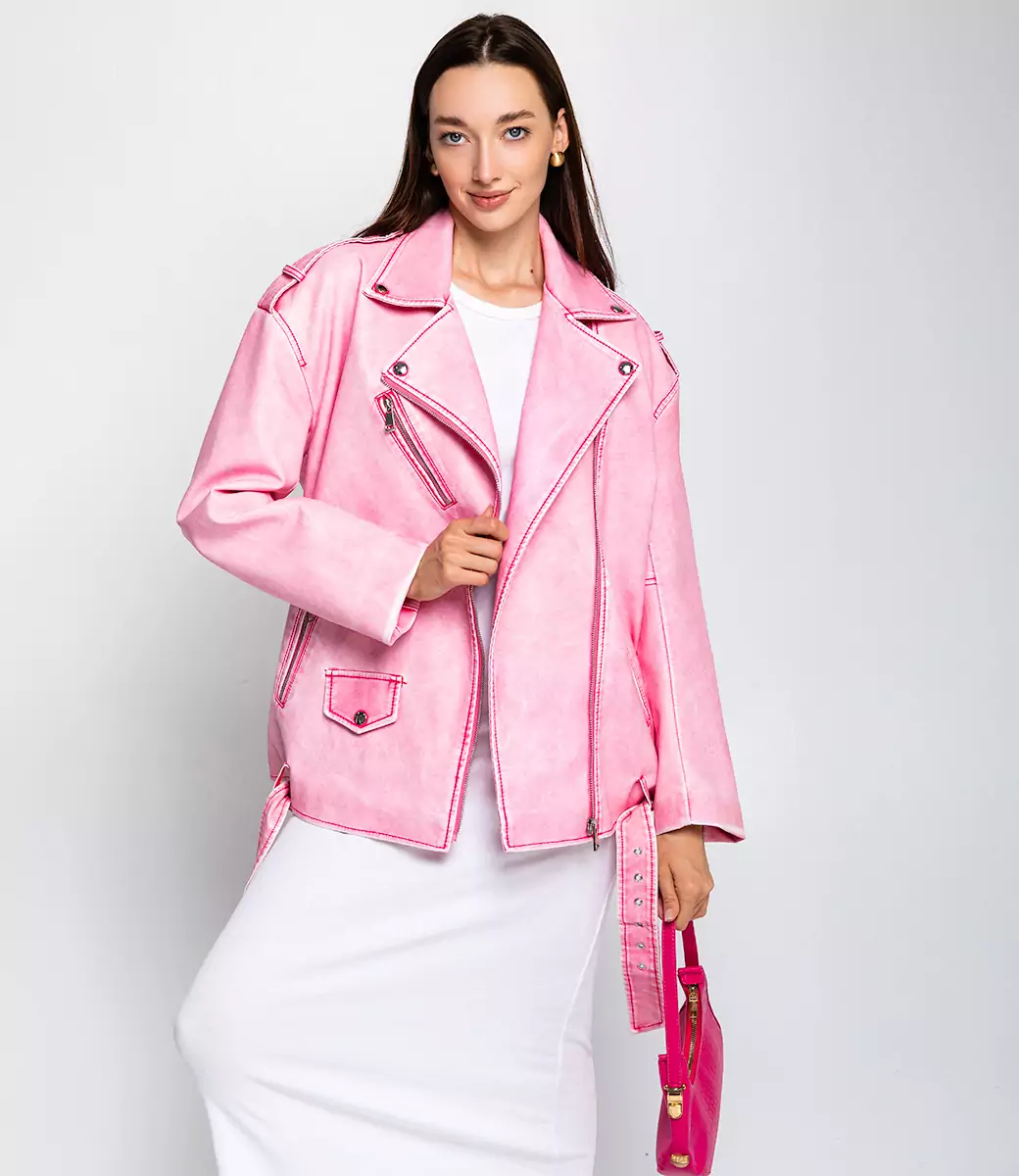 Куртка #КТ2375, светло-розовый