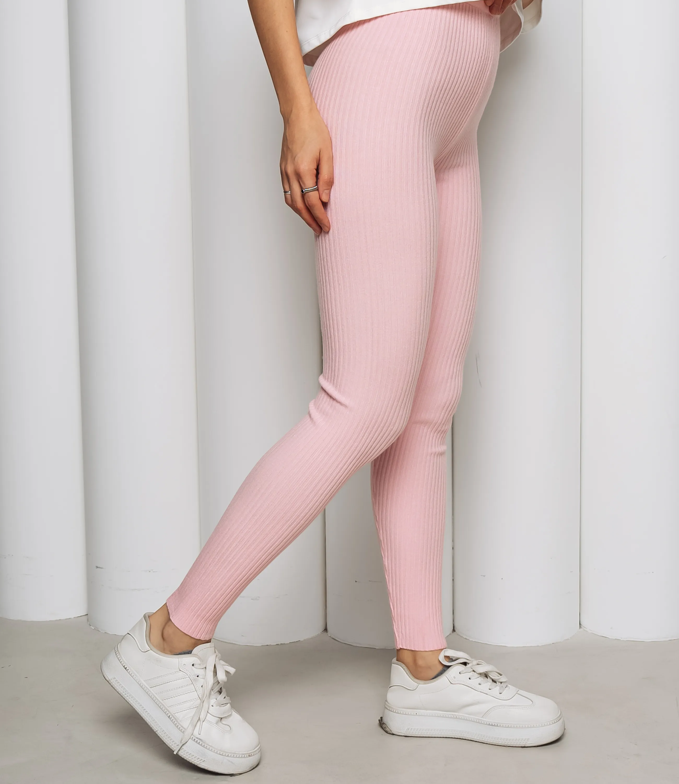 Леггинсы #КТ157 (1), розовый - фото 3