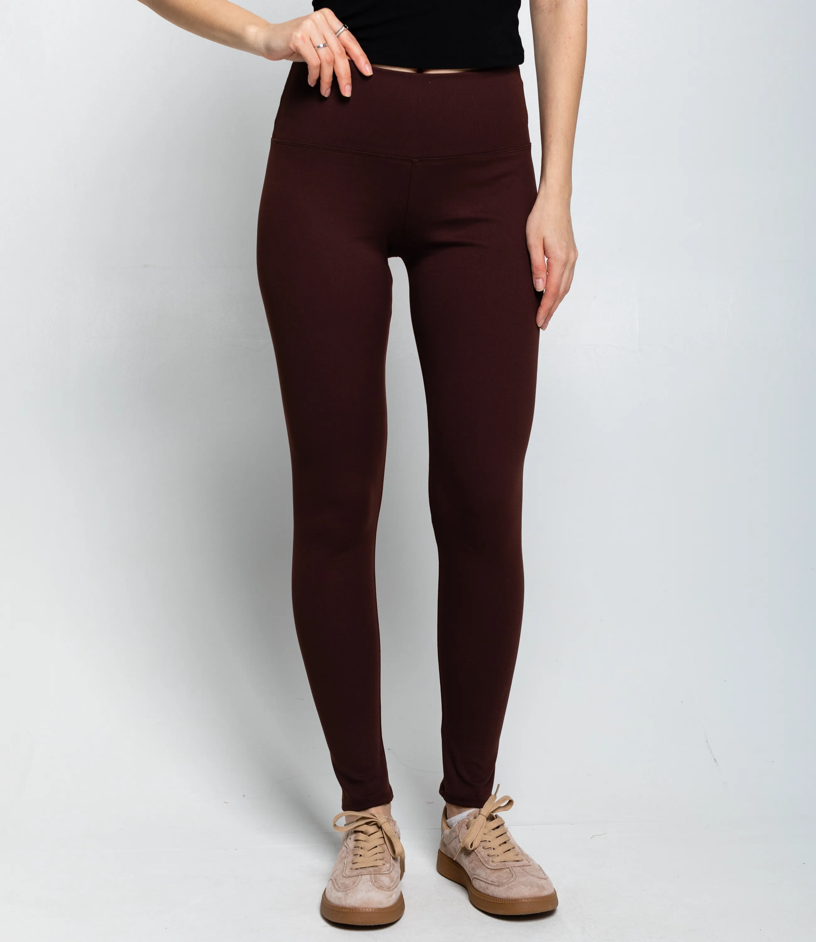 Леггинсы #КТ269 (1), шоколадный - фото 2