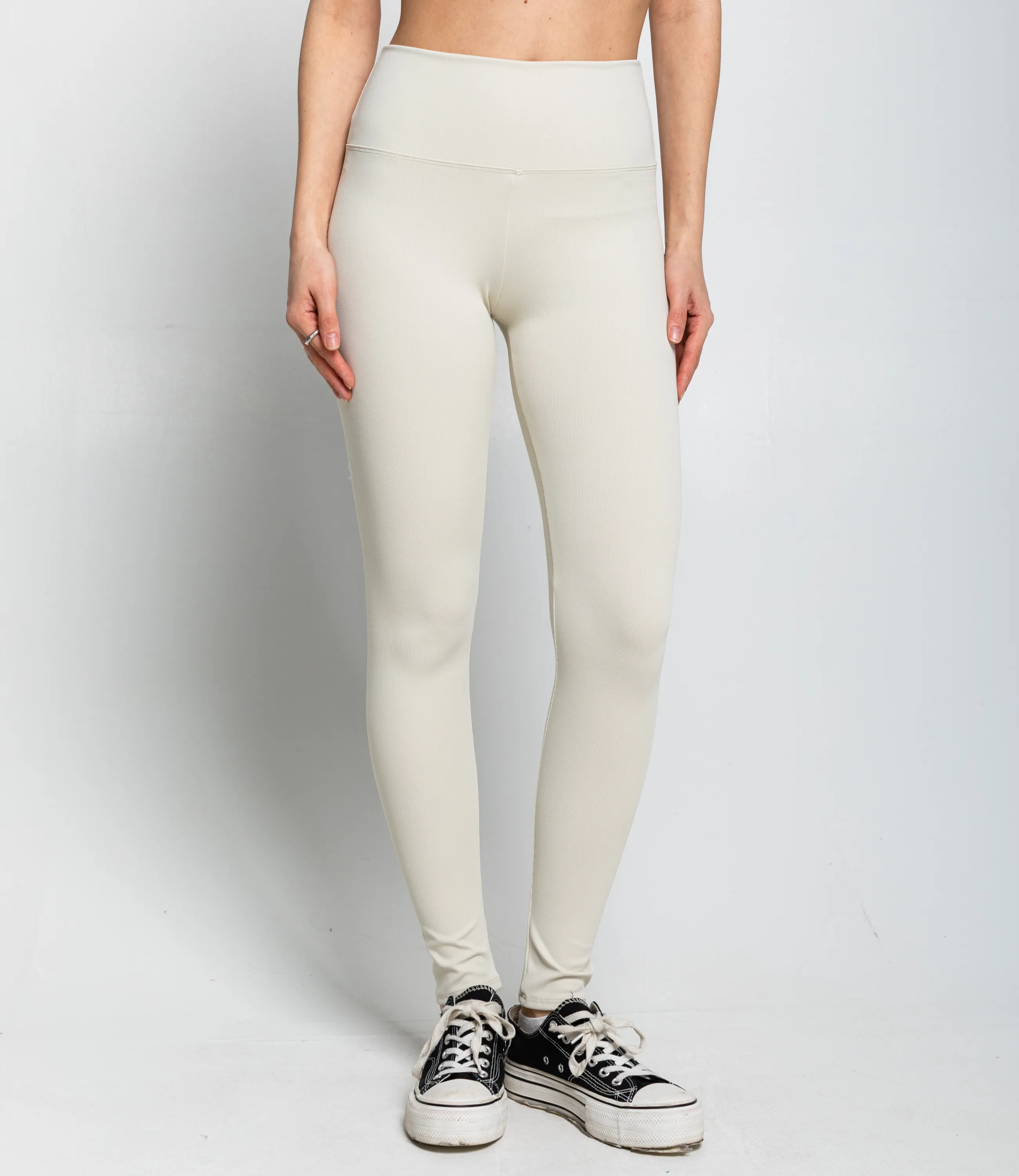 Леггинсы #КТ269 (1), светло-бежевый - фото 2