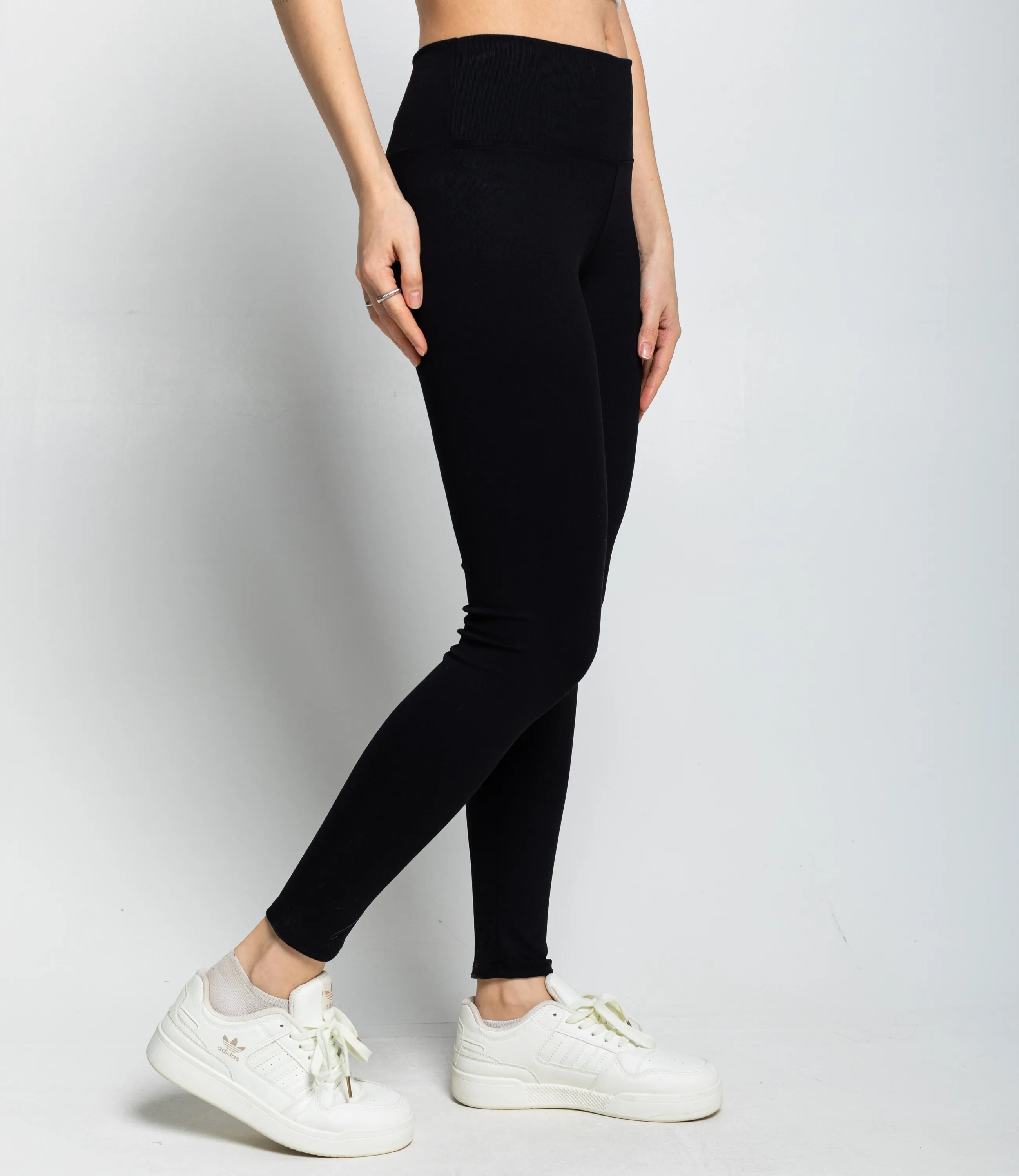 Леггинсы #КТ269 (1), чёрный - фото 3