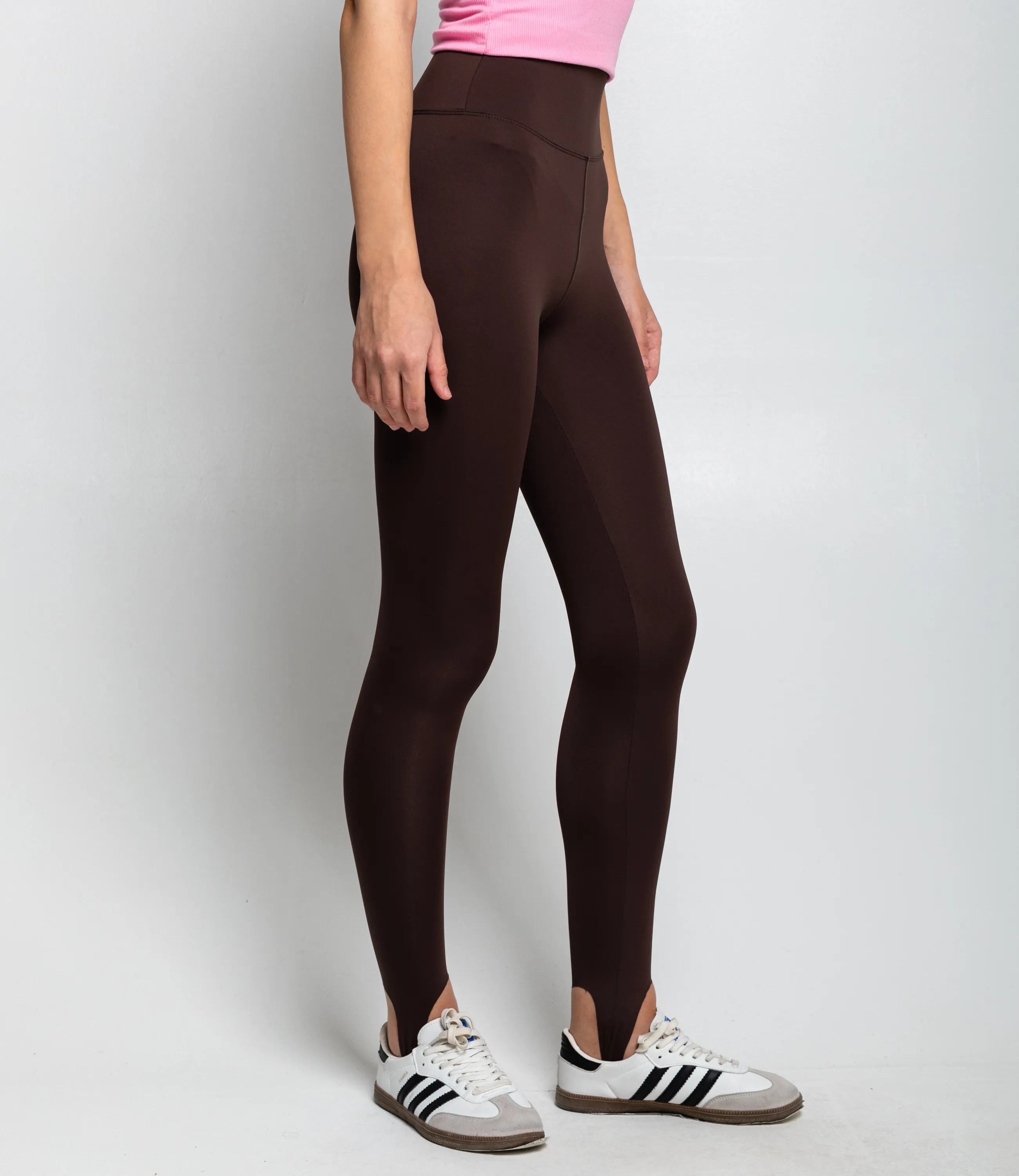 Леггинсы #КТ6602 (3), шоколадный - фото 3