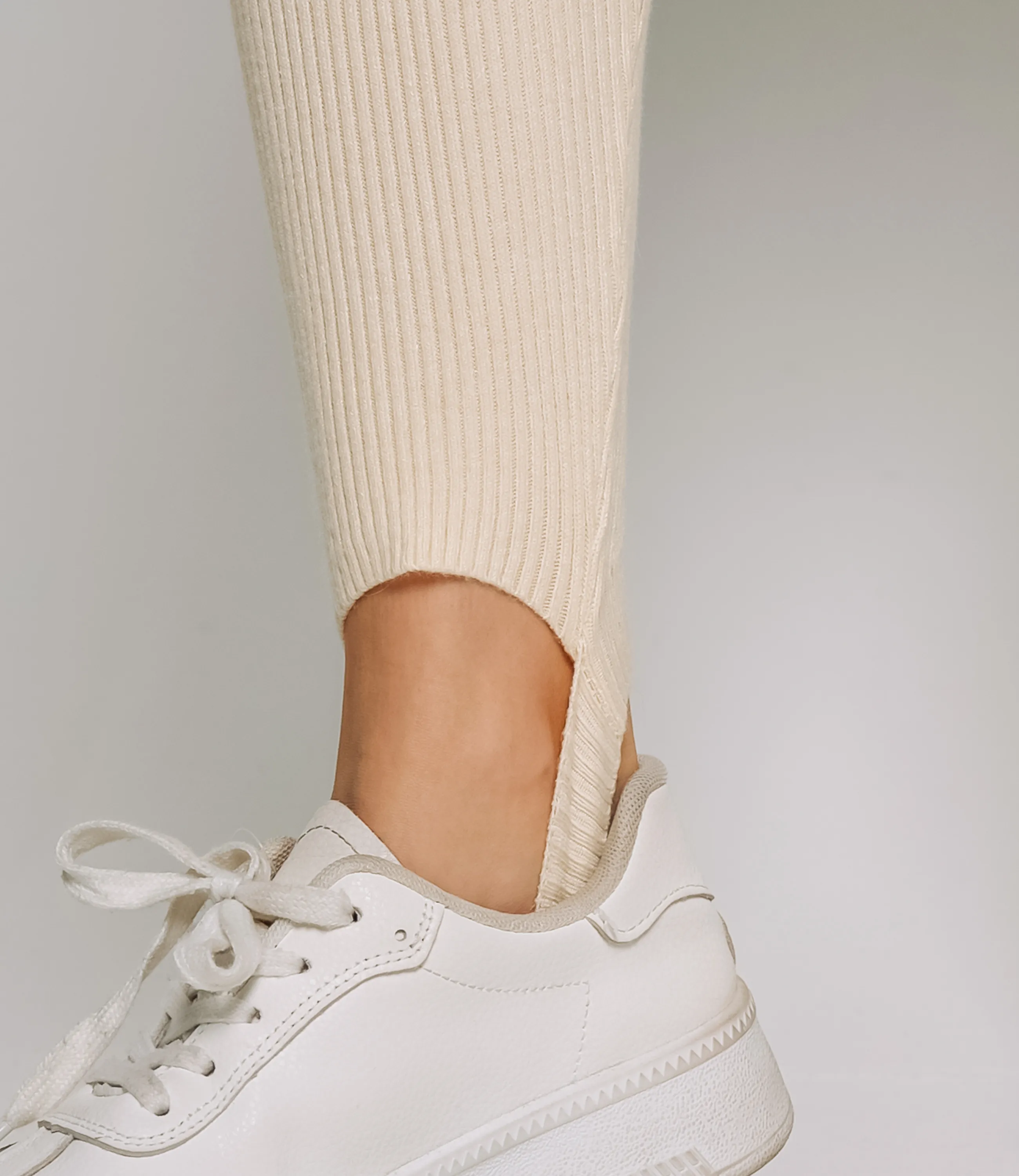 Леггинсы #КТ7002 (1), кремовый - фото 5