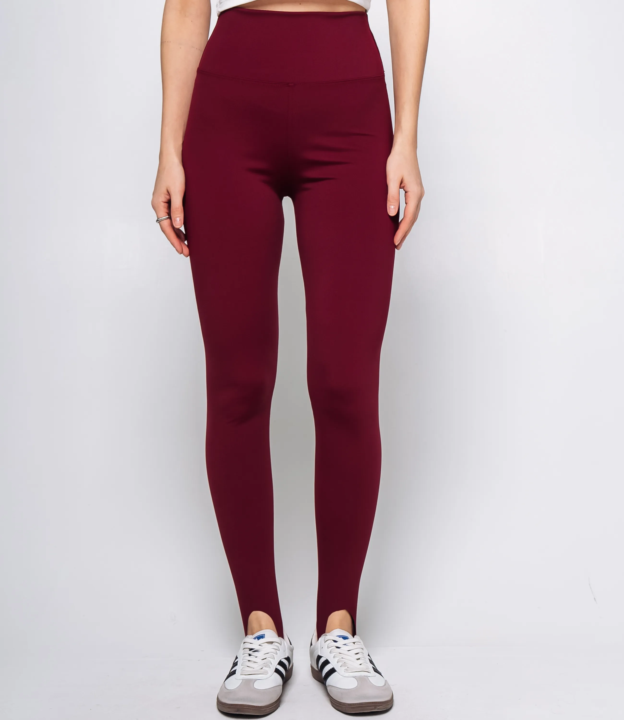 Леггинсы #КТ555 (2), бордовый - фото 2