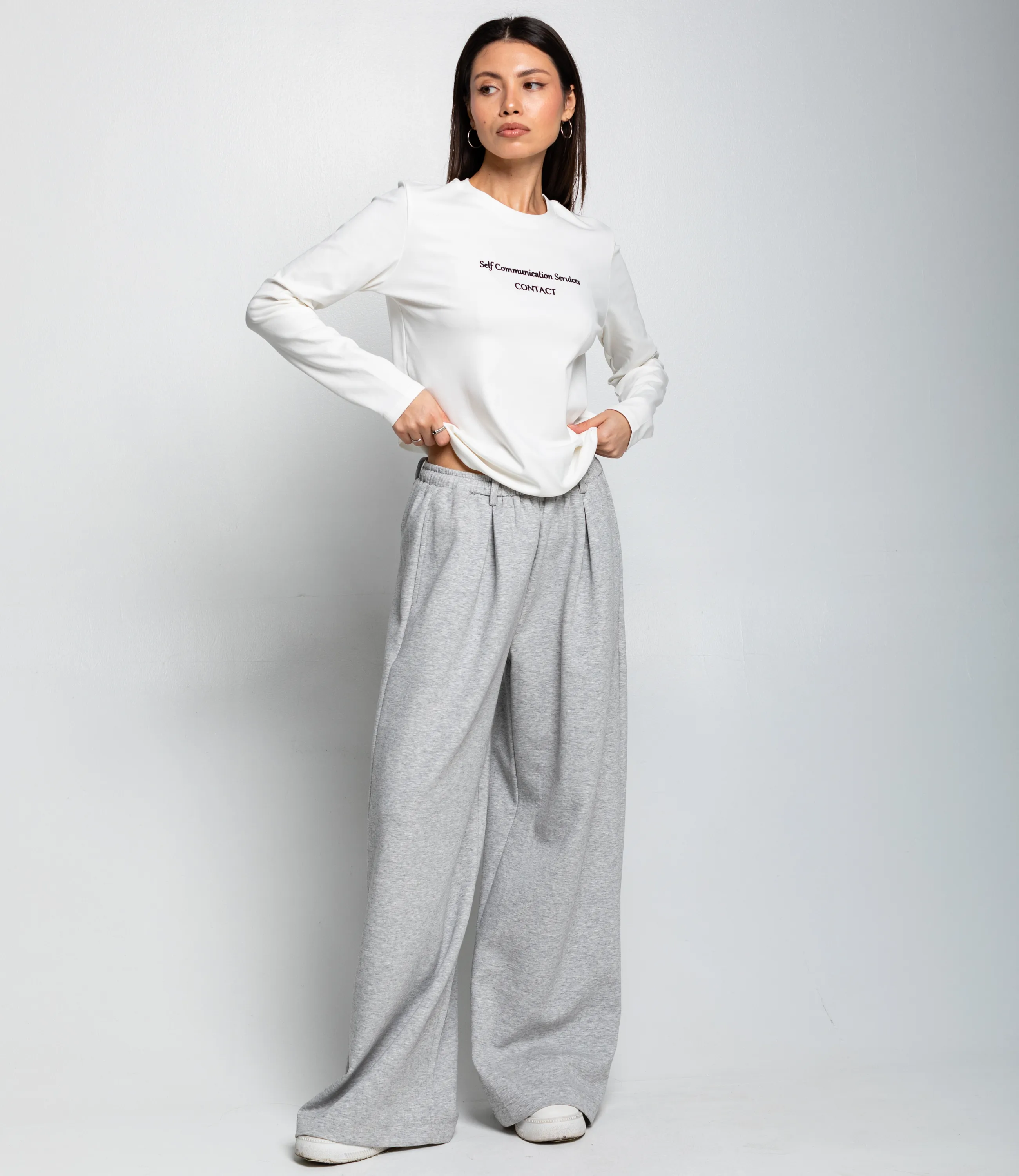 Лонгслив #КТ8923 (3), молочный - фото 4