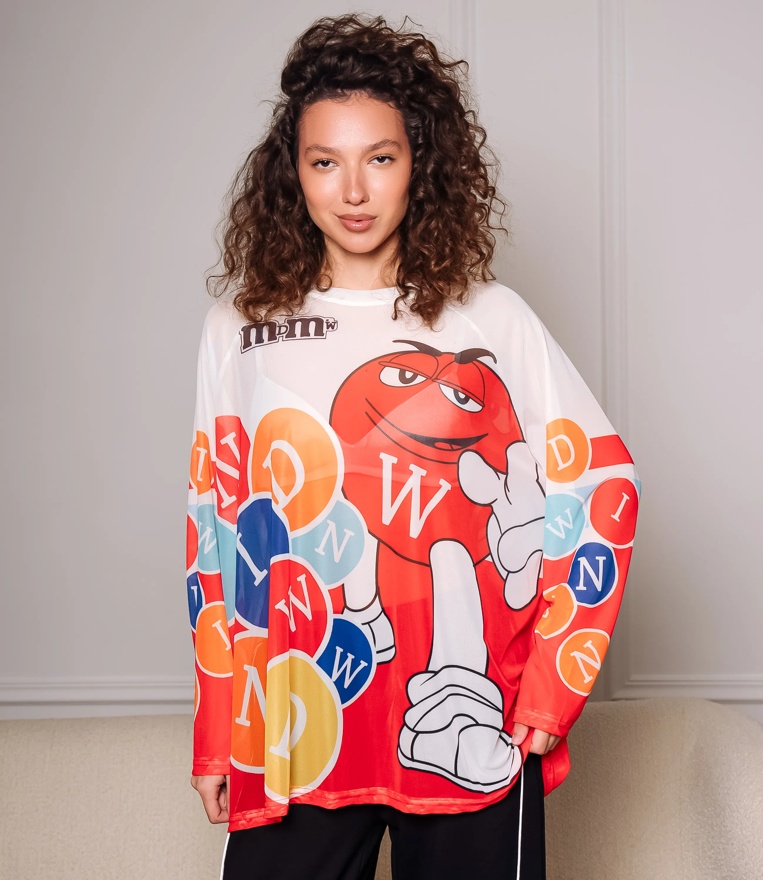 Лонгслив #КТ16 (8), белый - фото 1