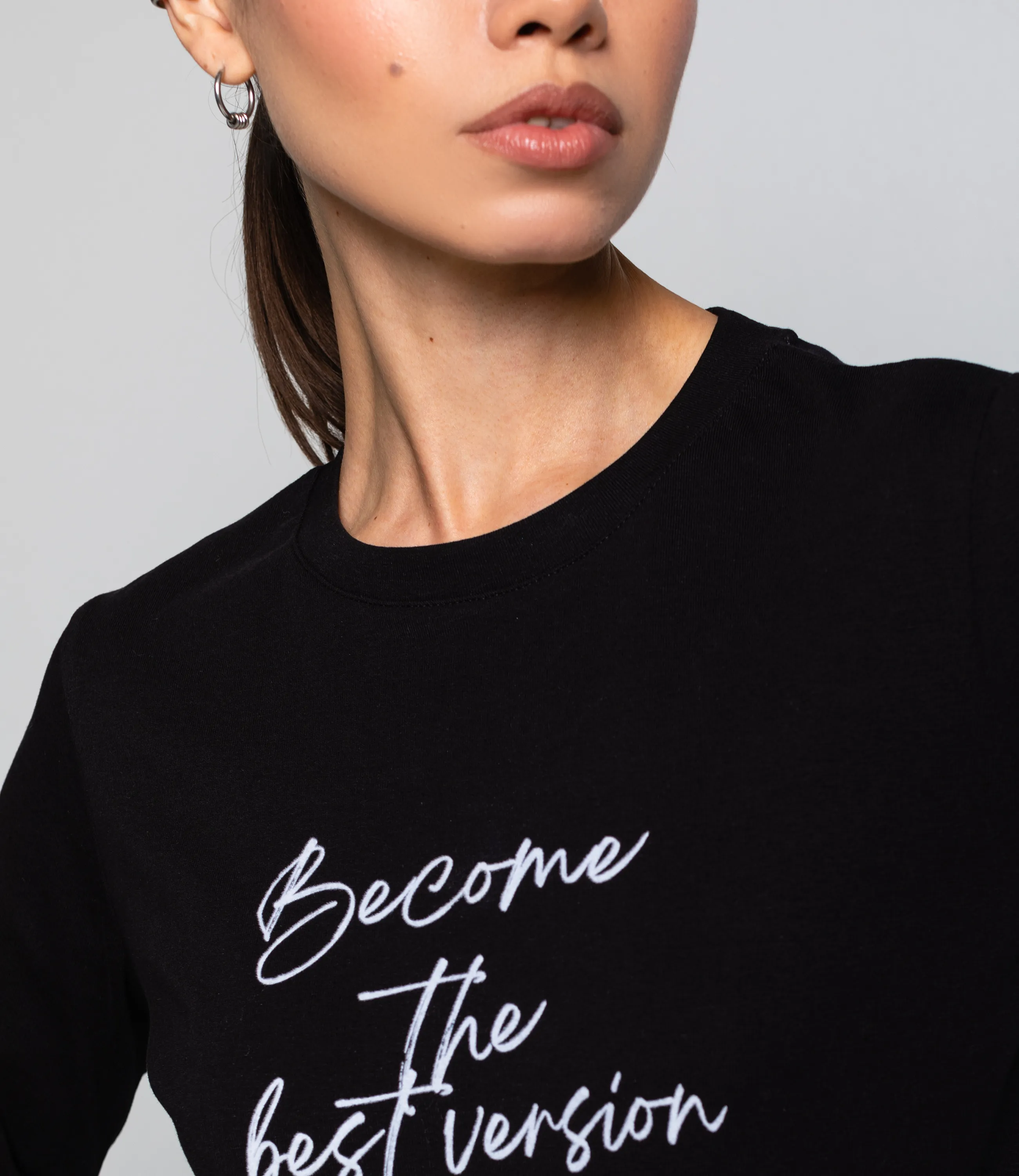 Лонгслив #КТ8921 (2), чёрный - фото 5