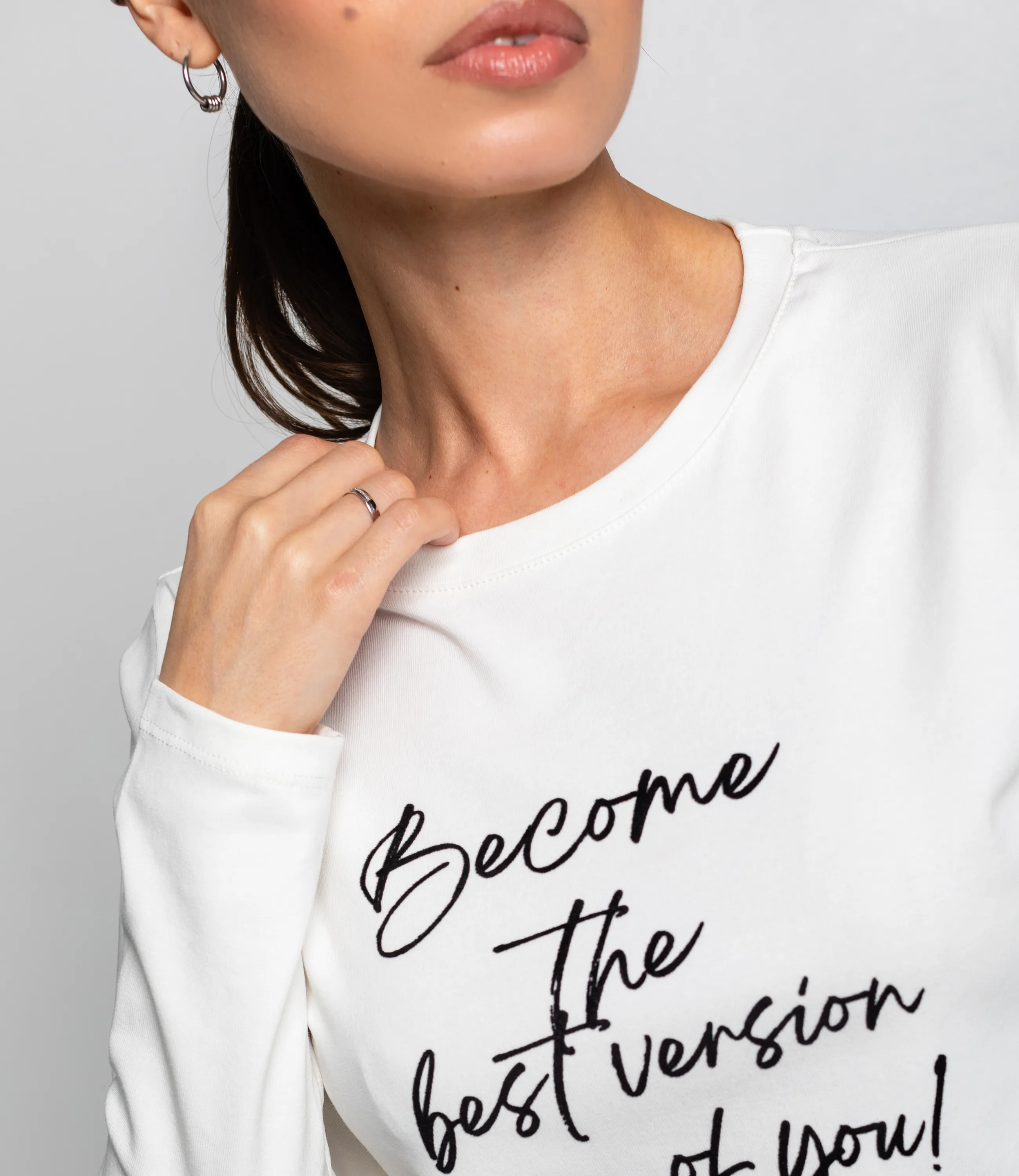 Лонгслив #КТ8921 (2), молочный - фото 5