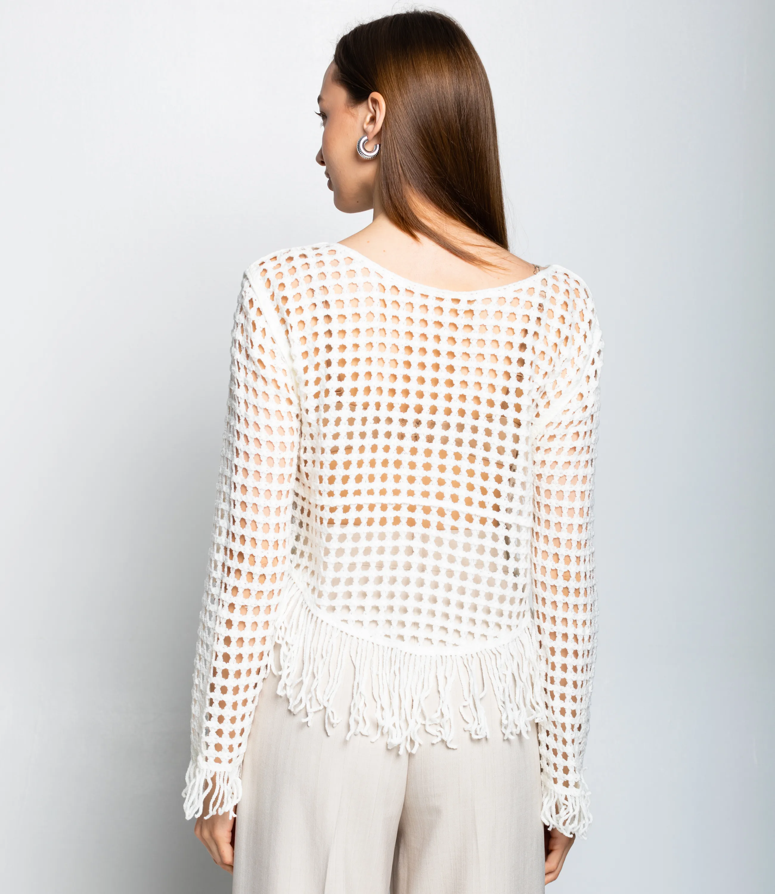 Лонгслив #КТ956 (3), молочный - фото 3