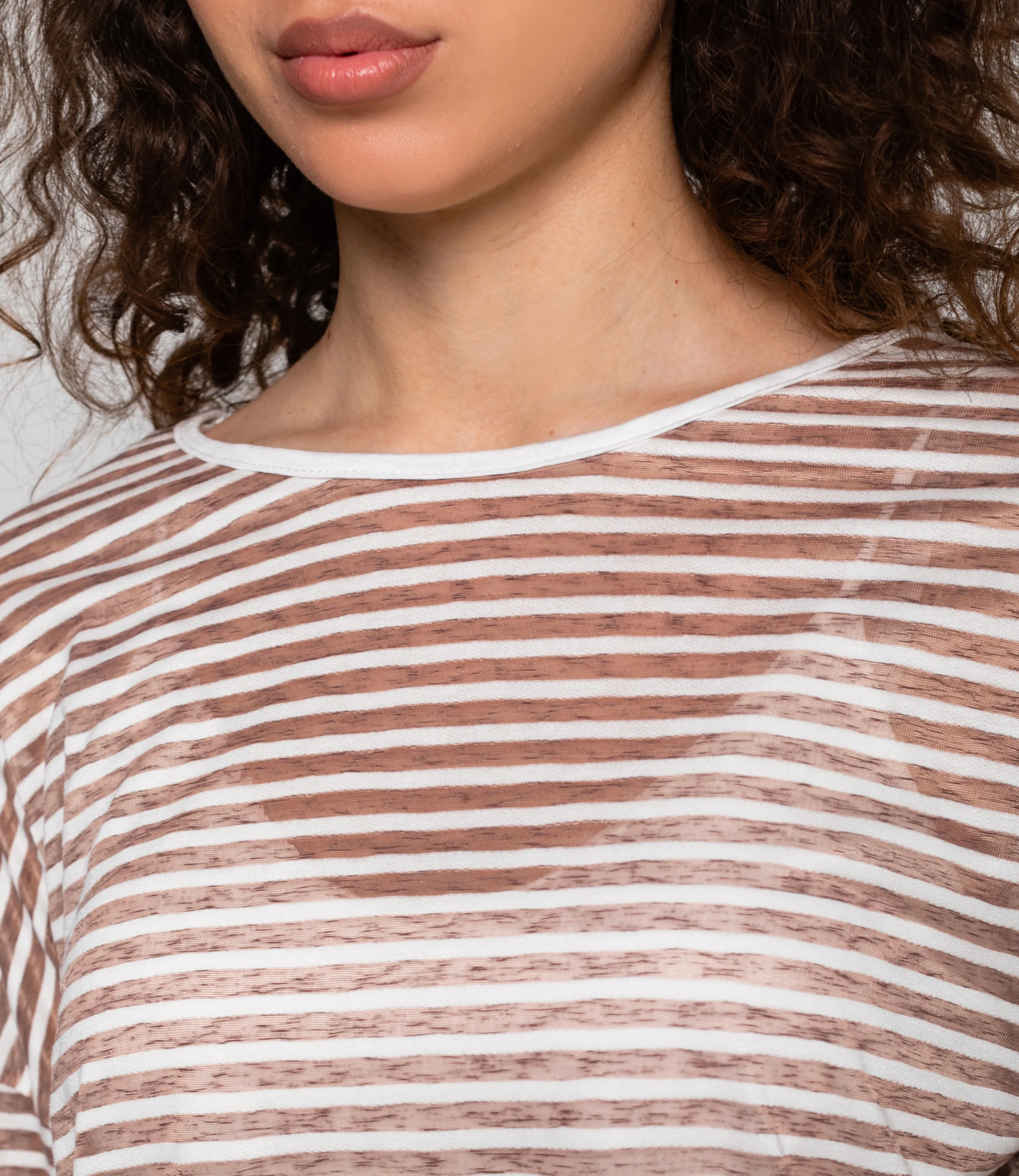 Лонгслив+топ #КТ8809 (2), коричневый - фото 5