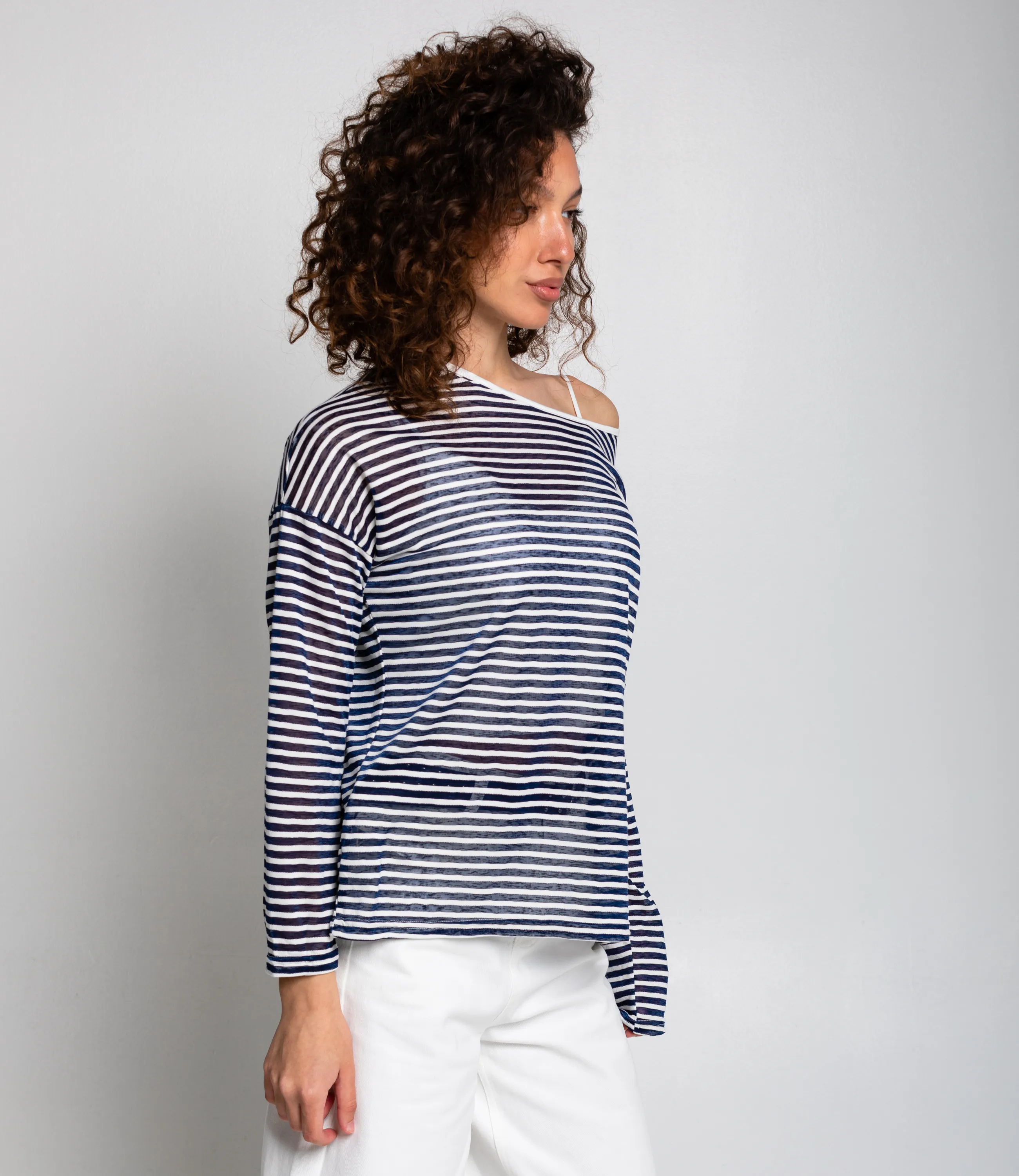 Лонгслив+топ #КТ8809 (2), тёмно-синий - фото 2