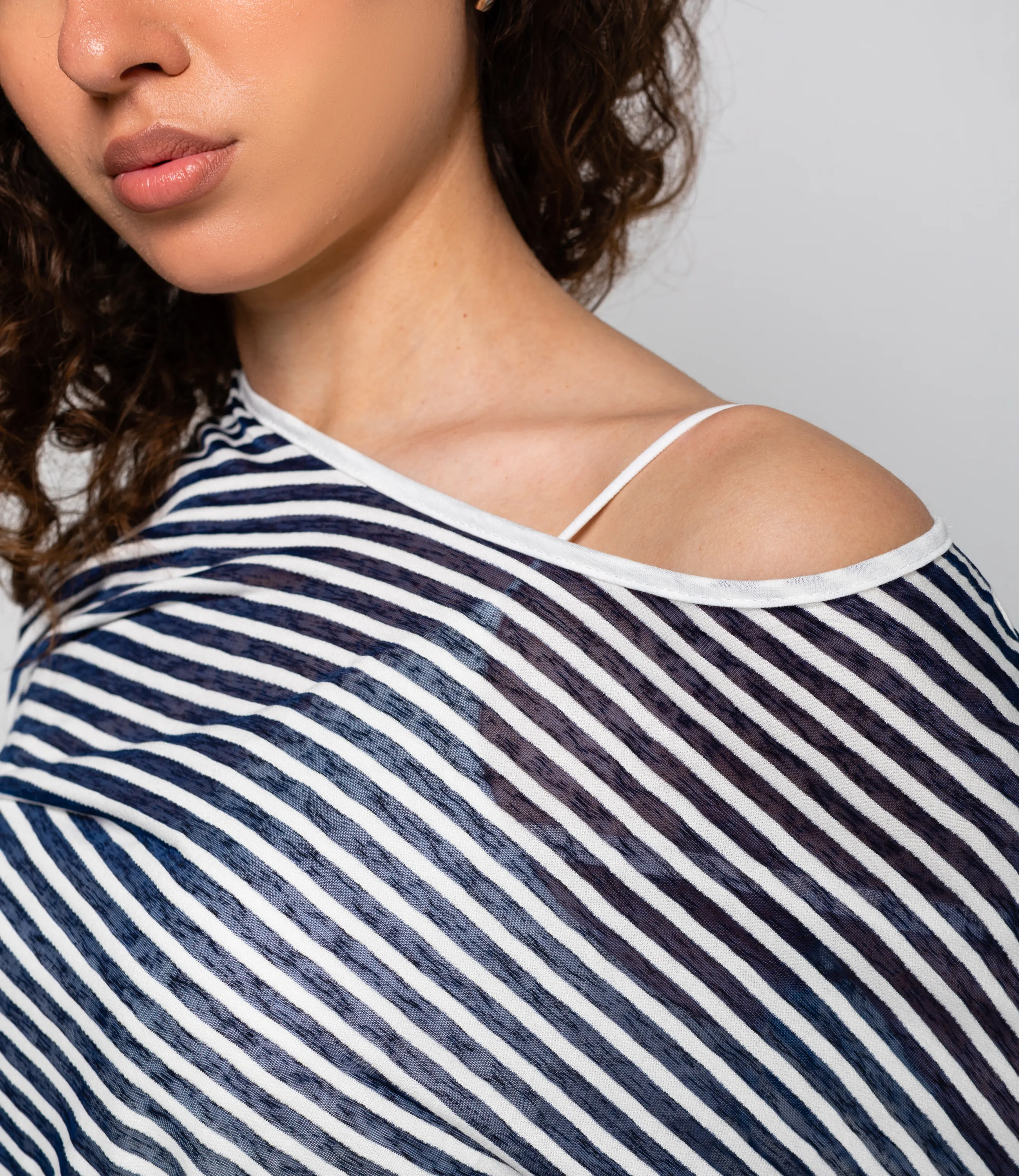 Лонгслив+топ #КТ8809 (2), тёмно-синий - фото 5