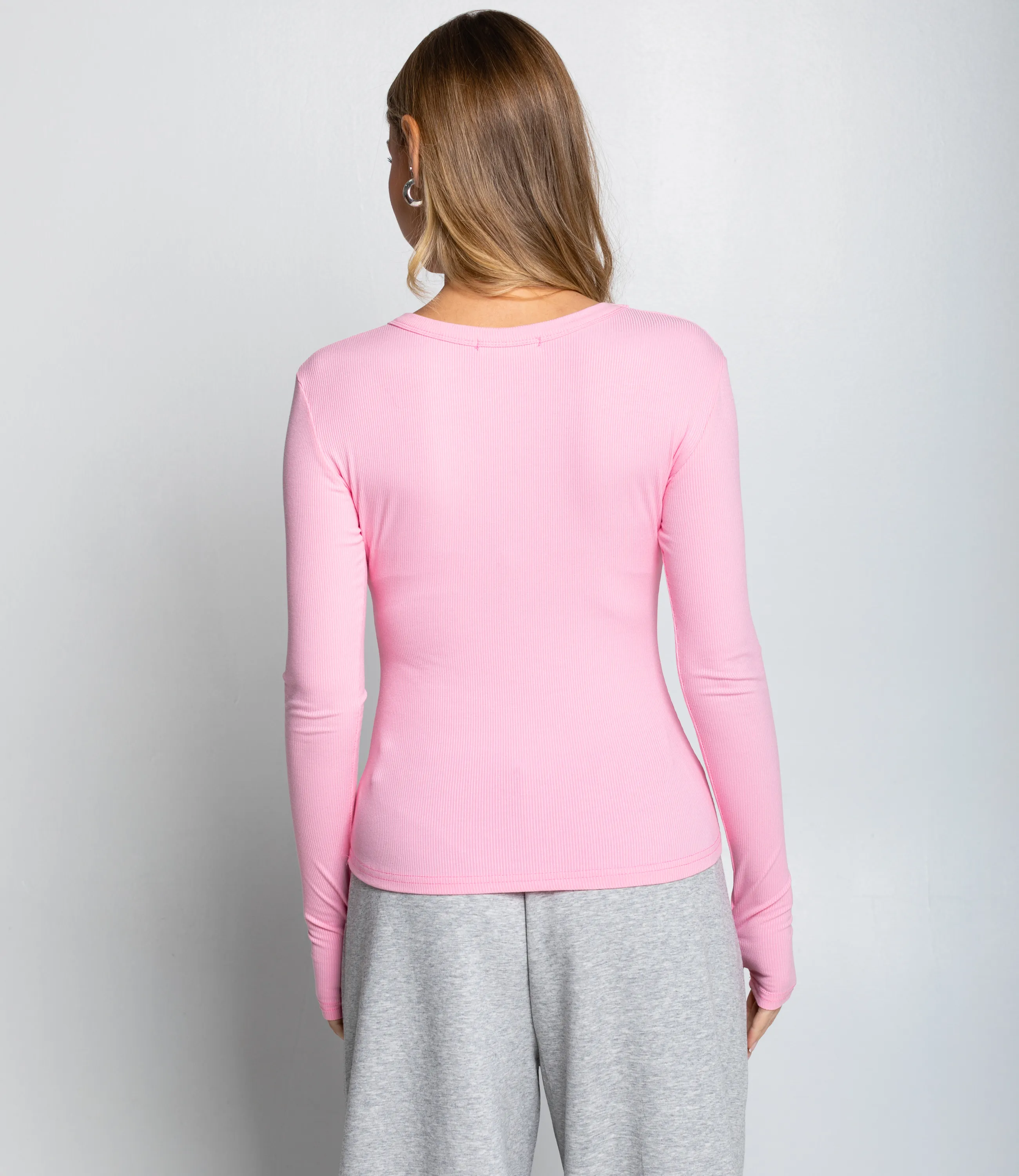 Лонгслив #КТ6889 (1), розовый - фото 3